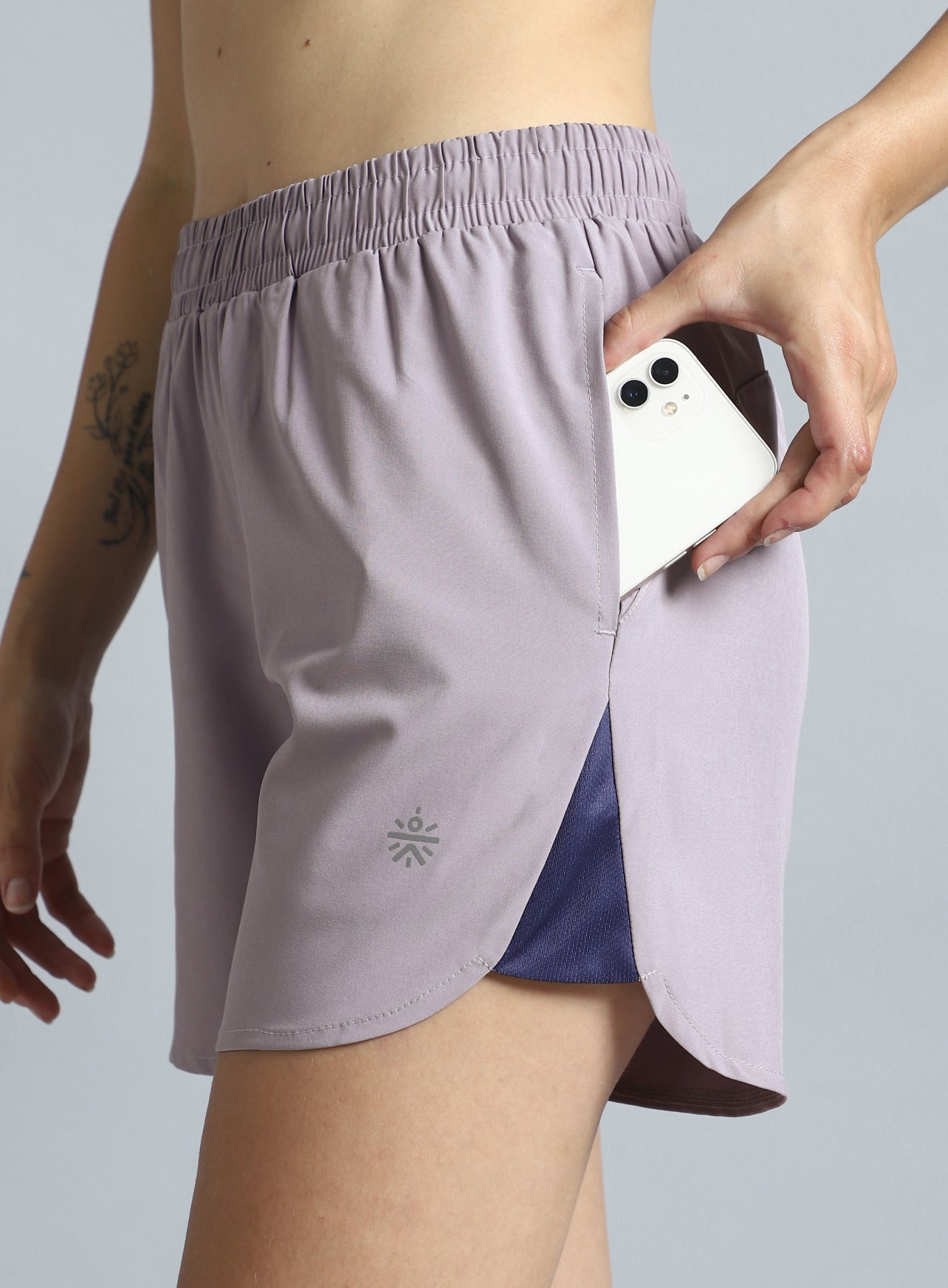 Women's Purple Run Forward Shorts