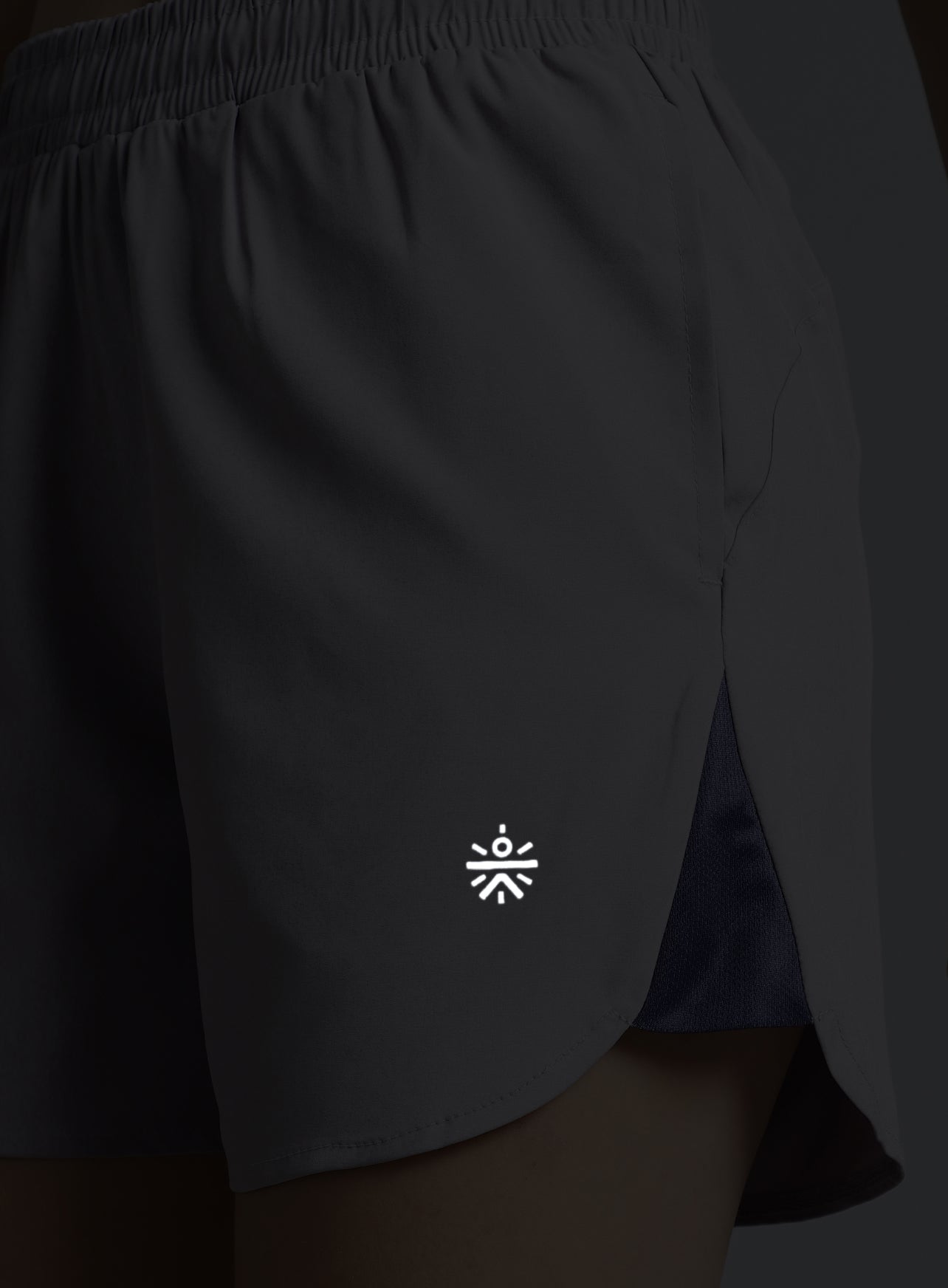 Women's Purple Run Forward Shorts