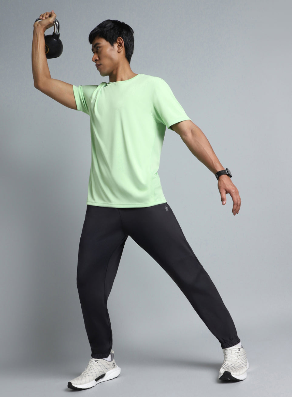 Men's Dark Grey Running Essential Joggers