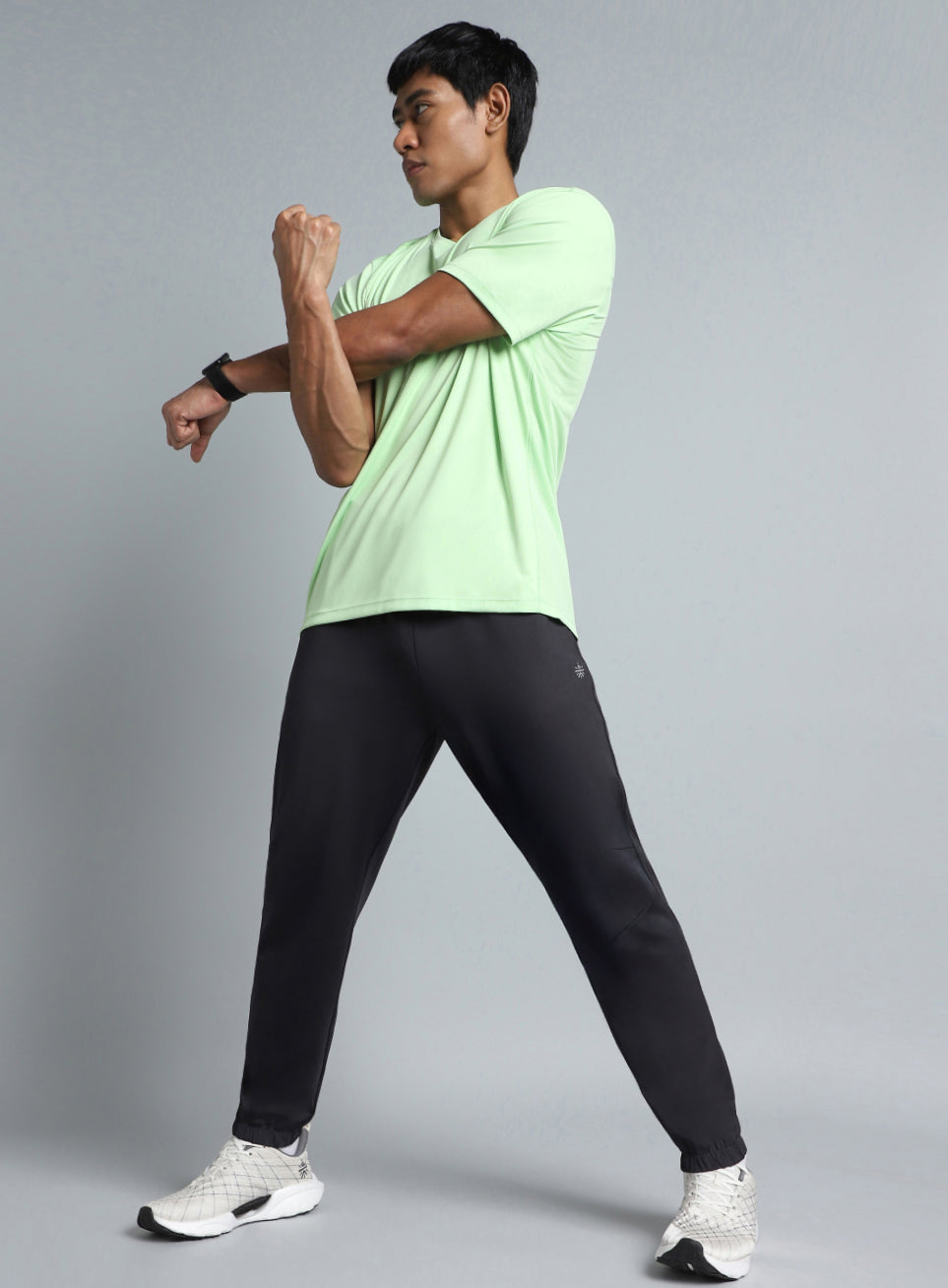 Men's Dark Grey Running Essential Joggers