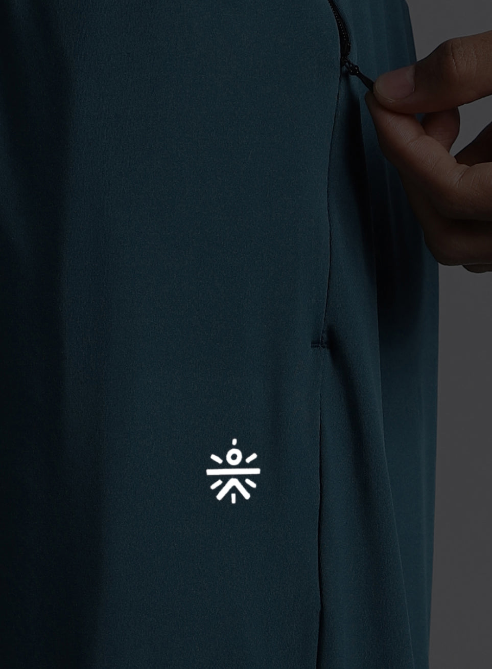 Men's Teal Run Forward Joggers