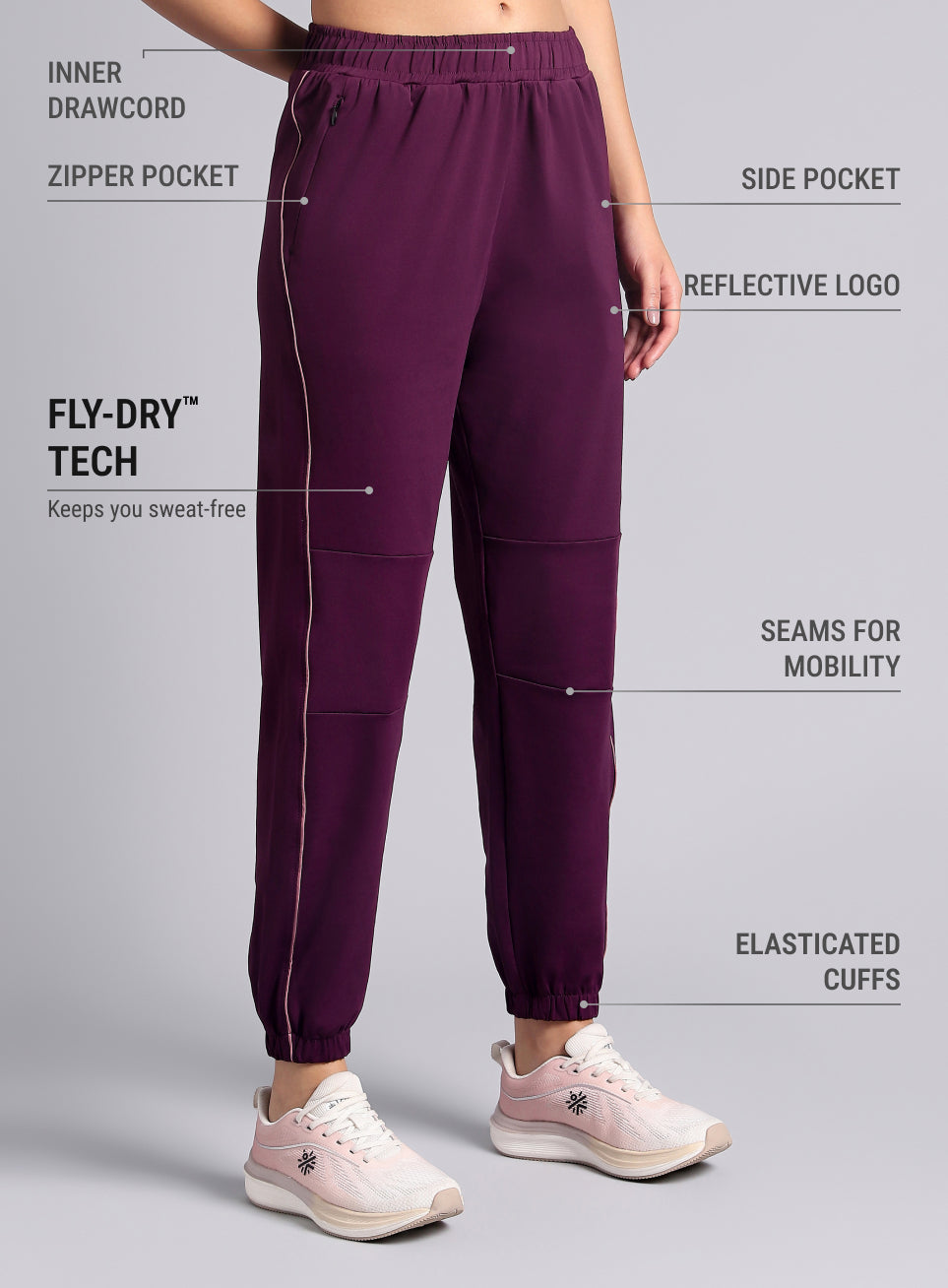 Women's Wine Run Forward Joggers