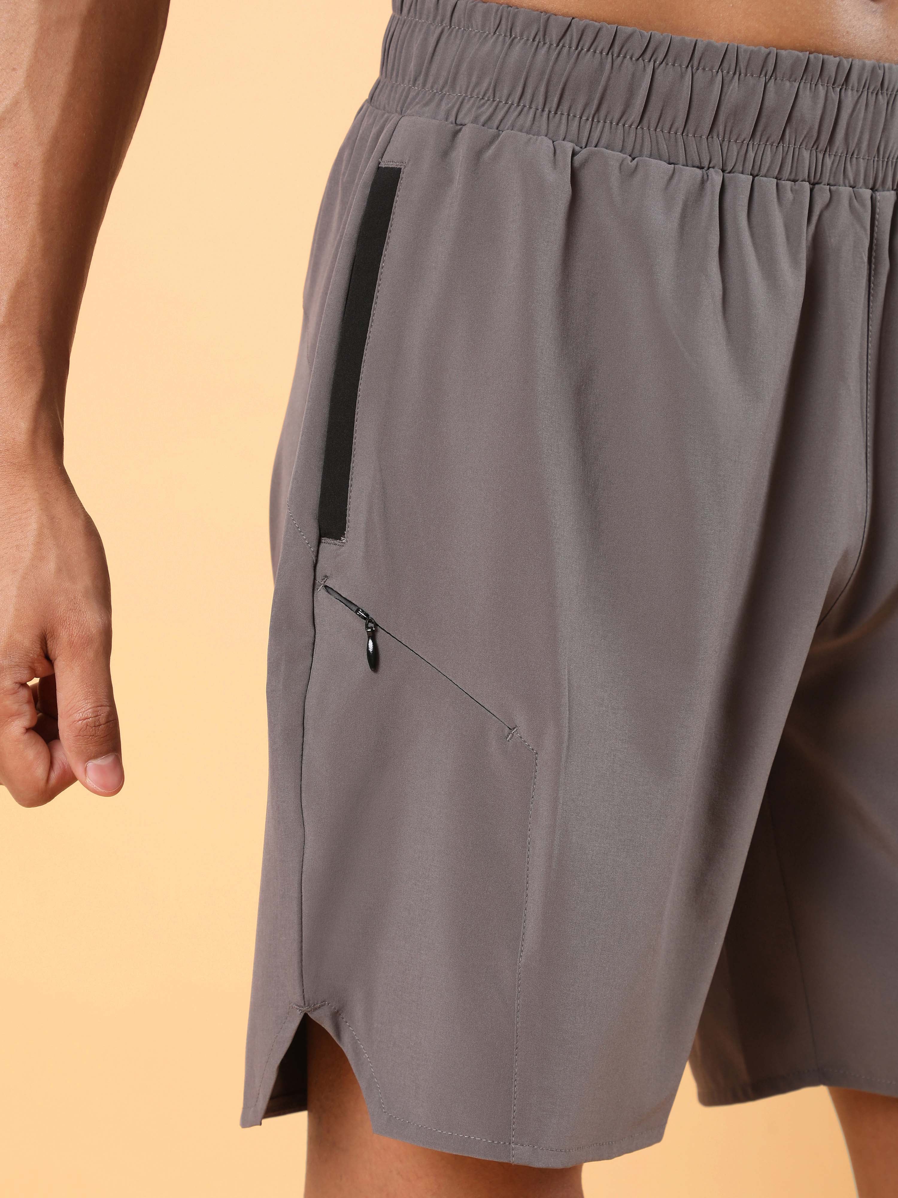 Men's Dark Grey True Performance Sculpted Shorts