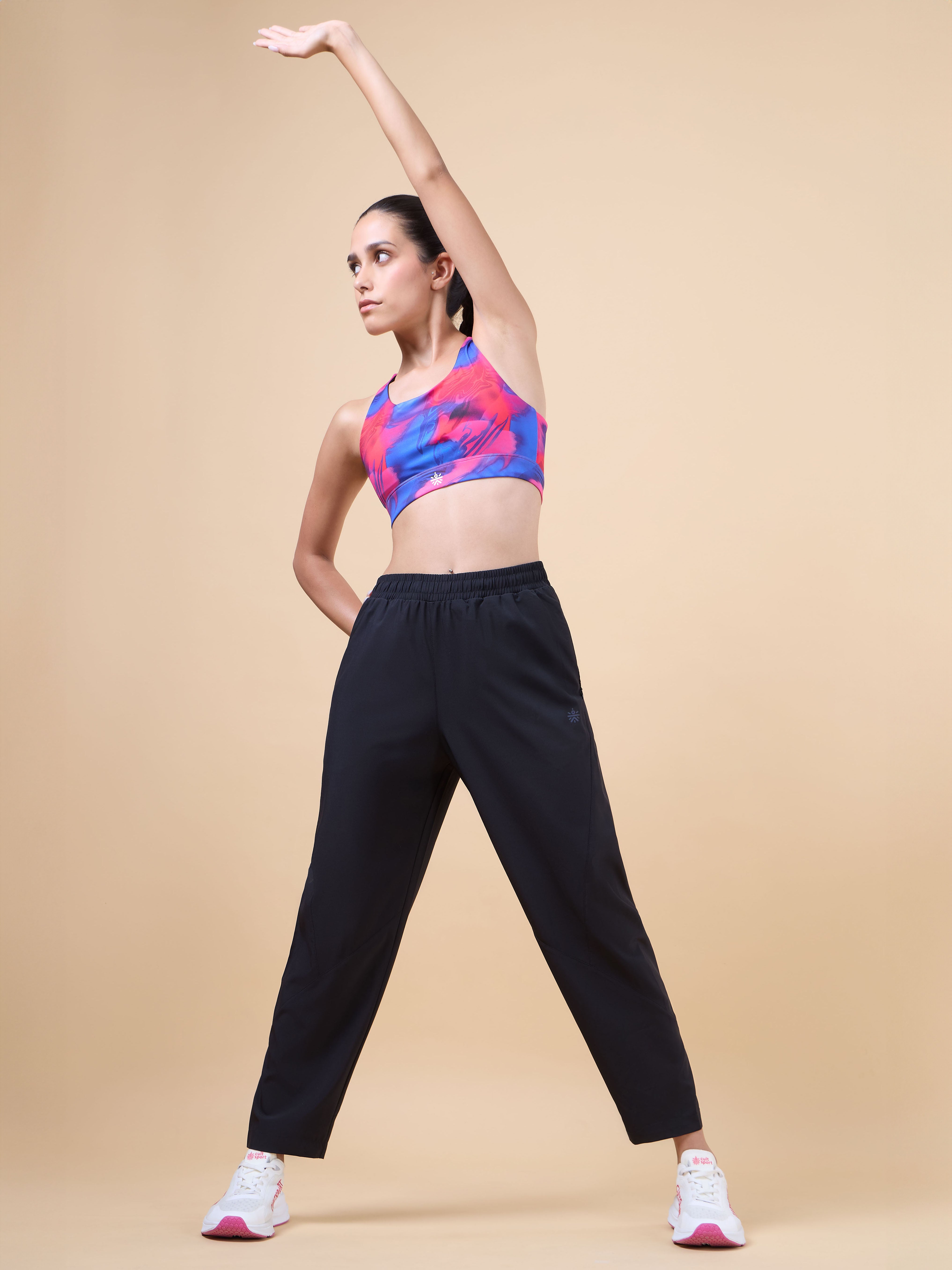 Women's Black True Performance Sculpted Trackpants