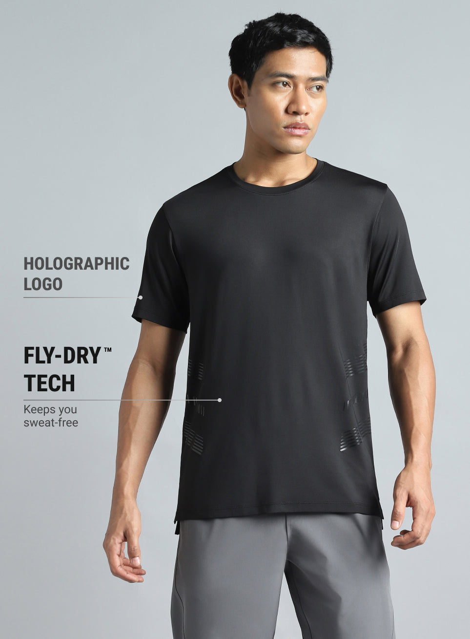 Men's Black Performance Pro Training T-shirt