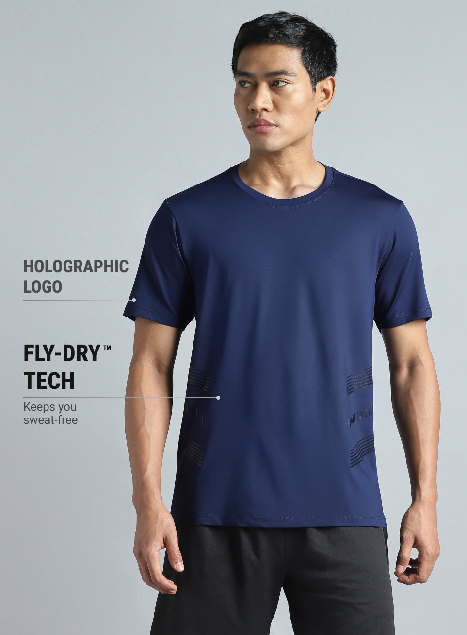 Men's Navy Performance Pro Training T-shirt