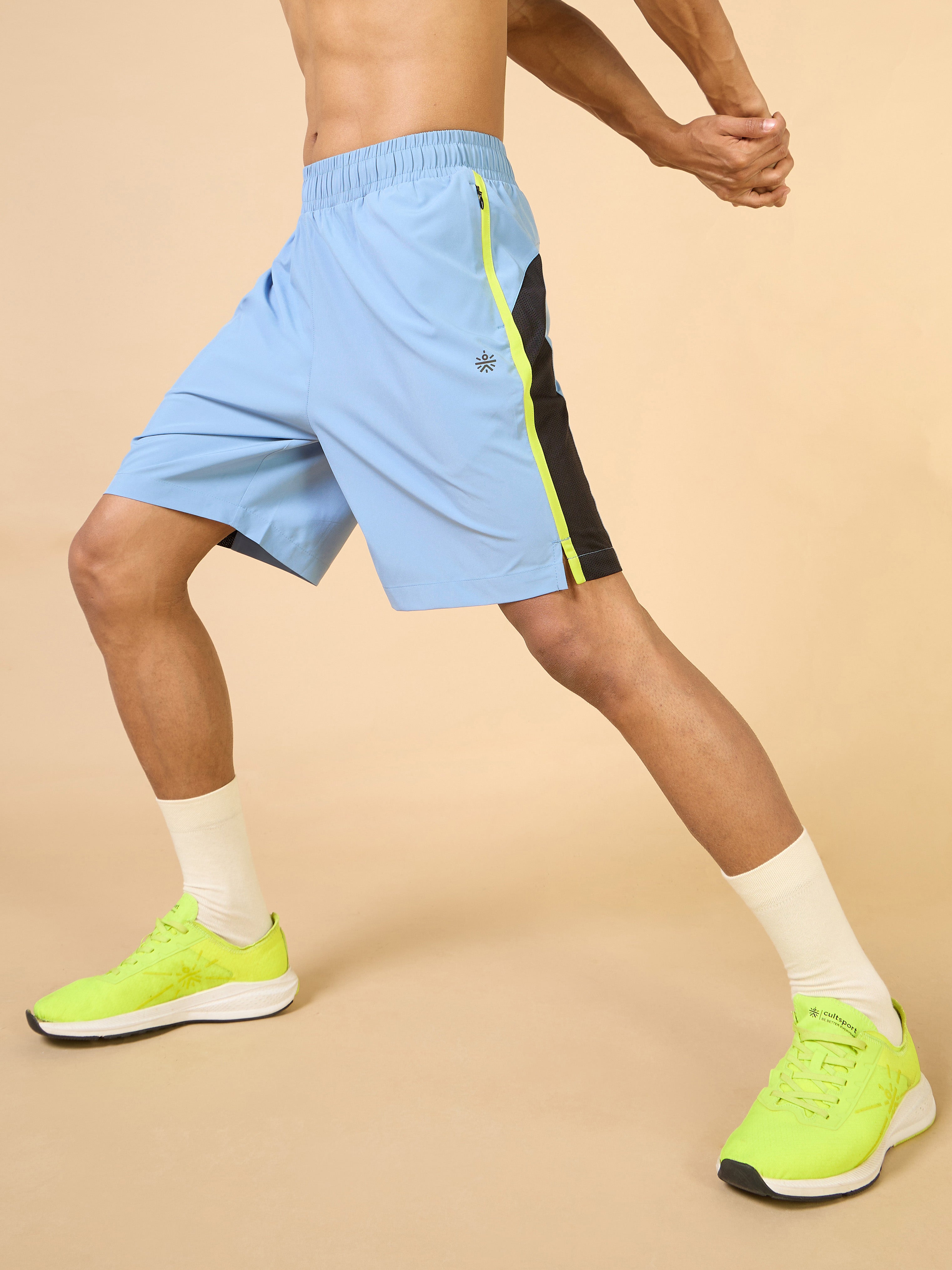 Men's Blue Training All Form Shorts