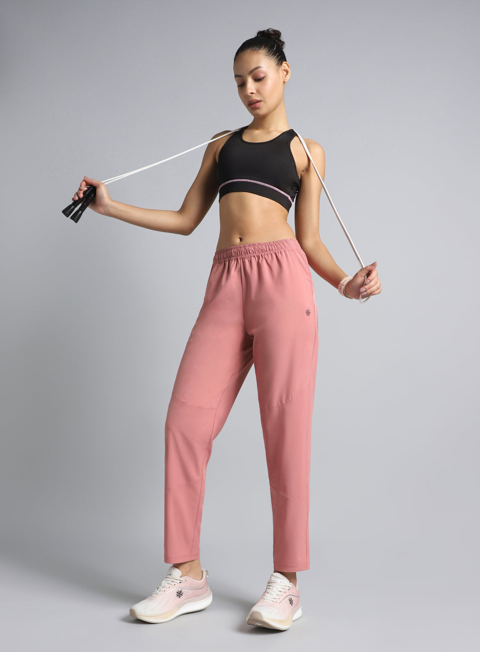 Women's Pink Training Sculpted Trackpants