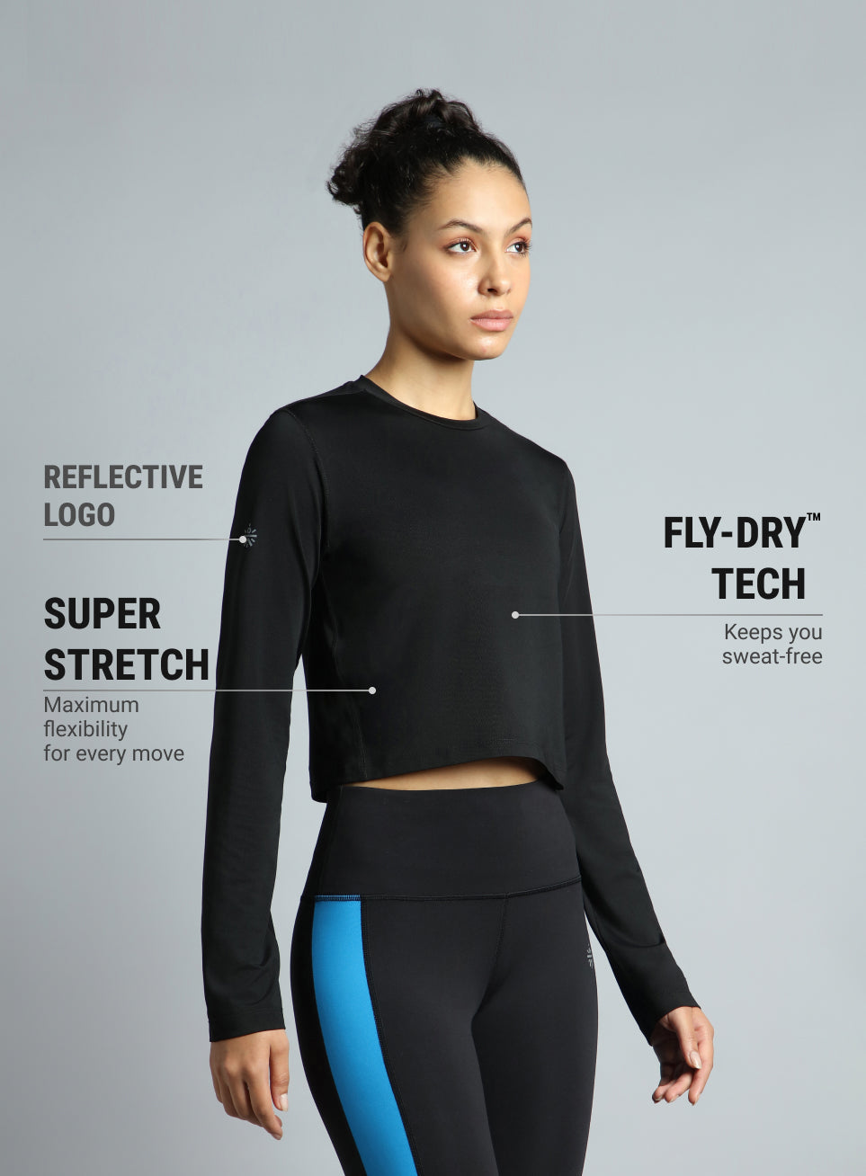 Women's Black Runner's Escape T-shirt