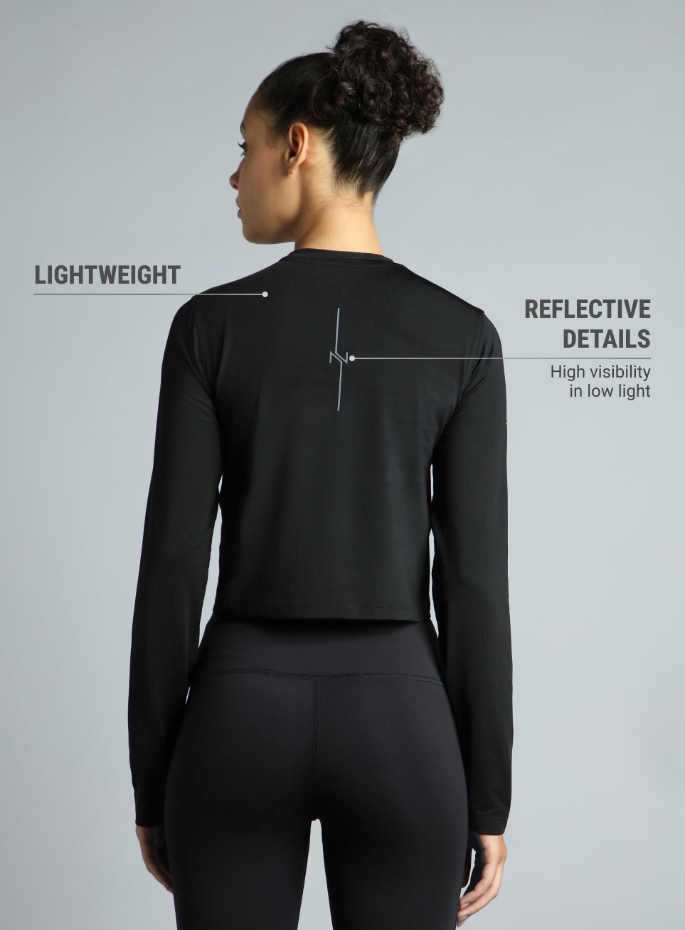 Women's Black Runner's Escape T-shirt