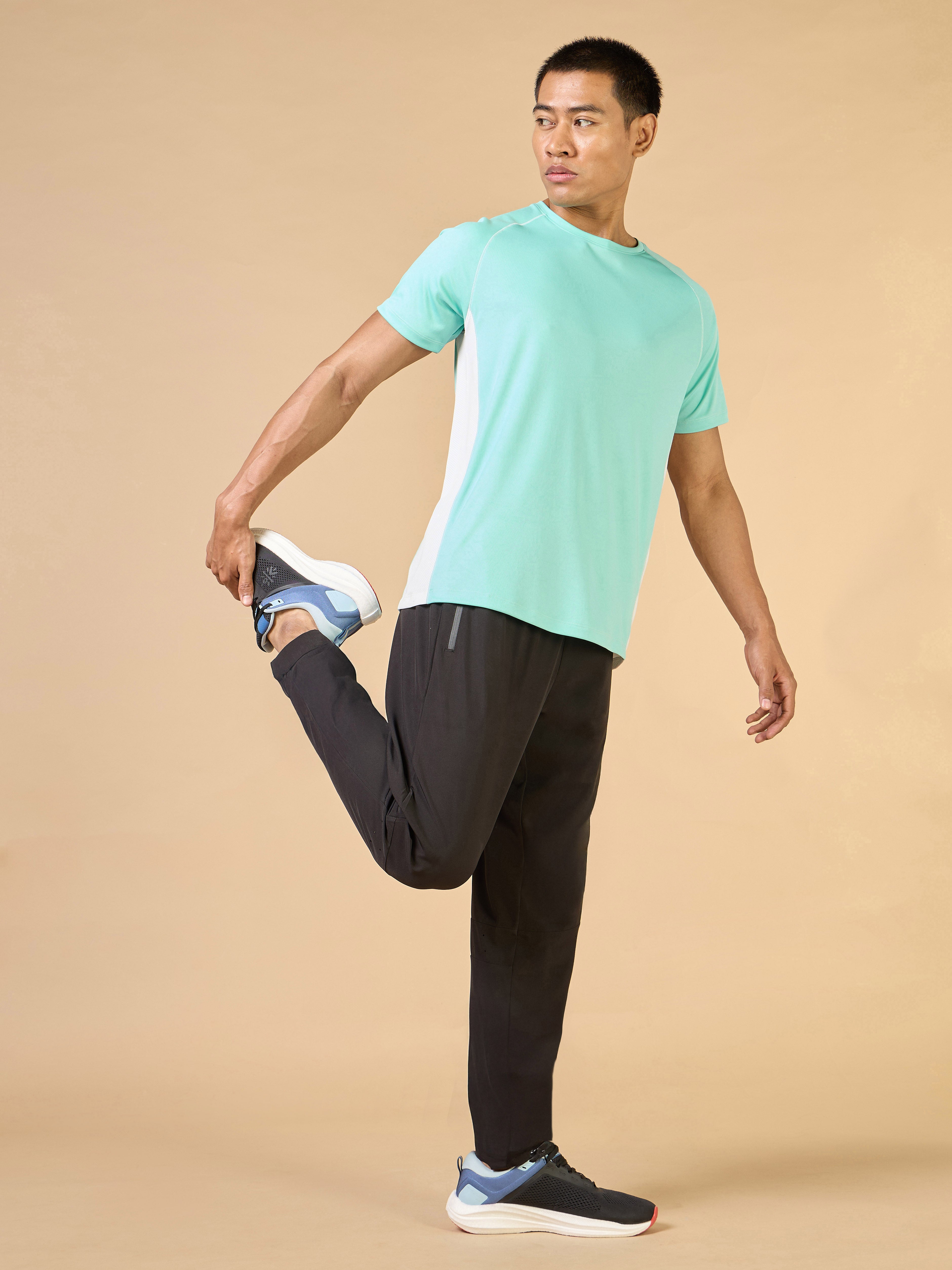 Men's Turquoise Train All Sculpted T-shirt