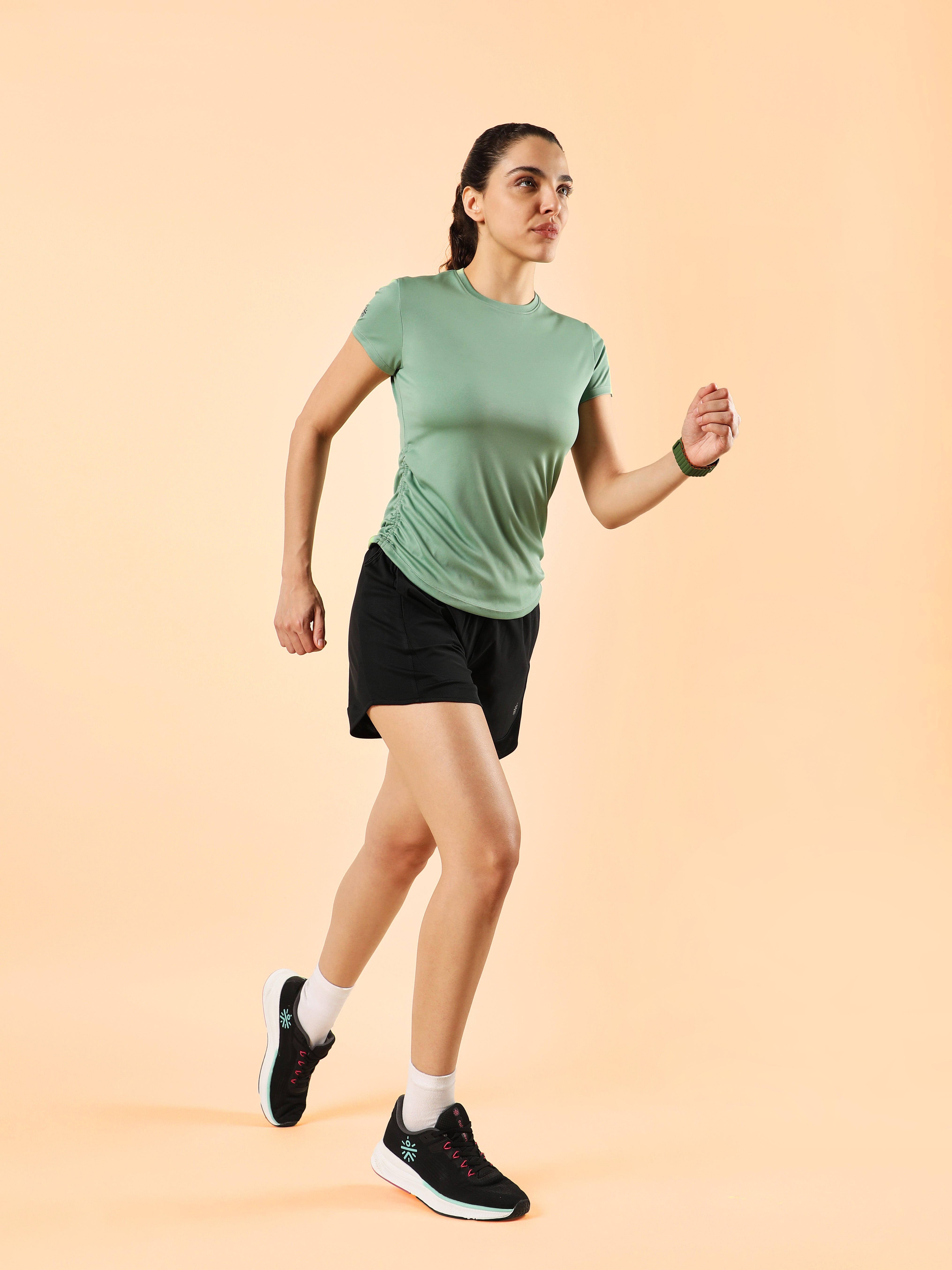 Women's Green Training Shape Shifter Top