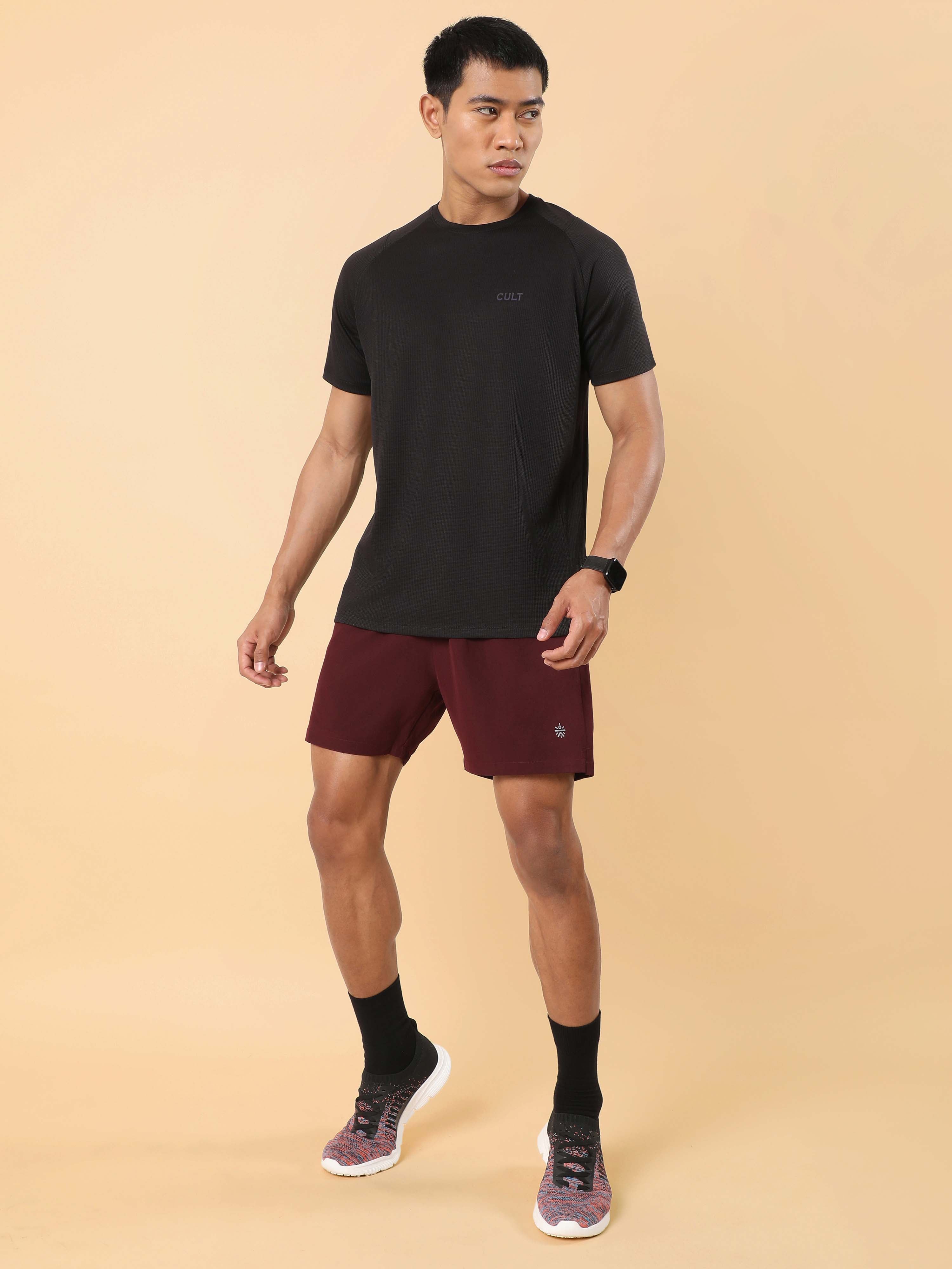 Men's Black Training All Form T-shirt