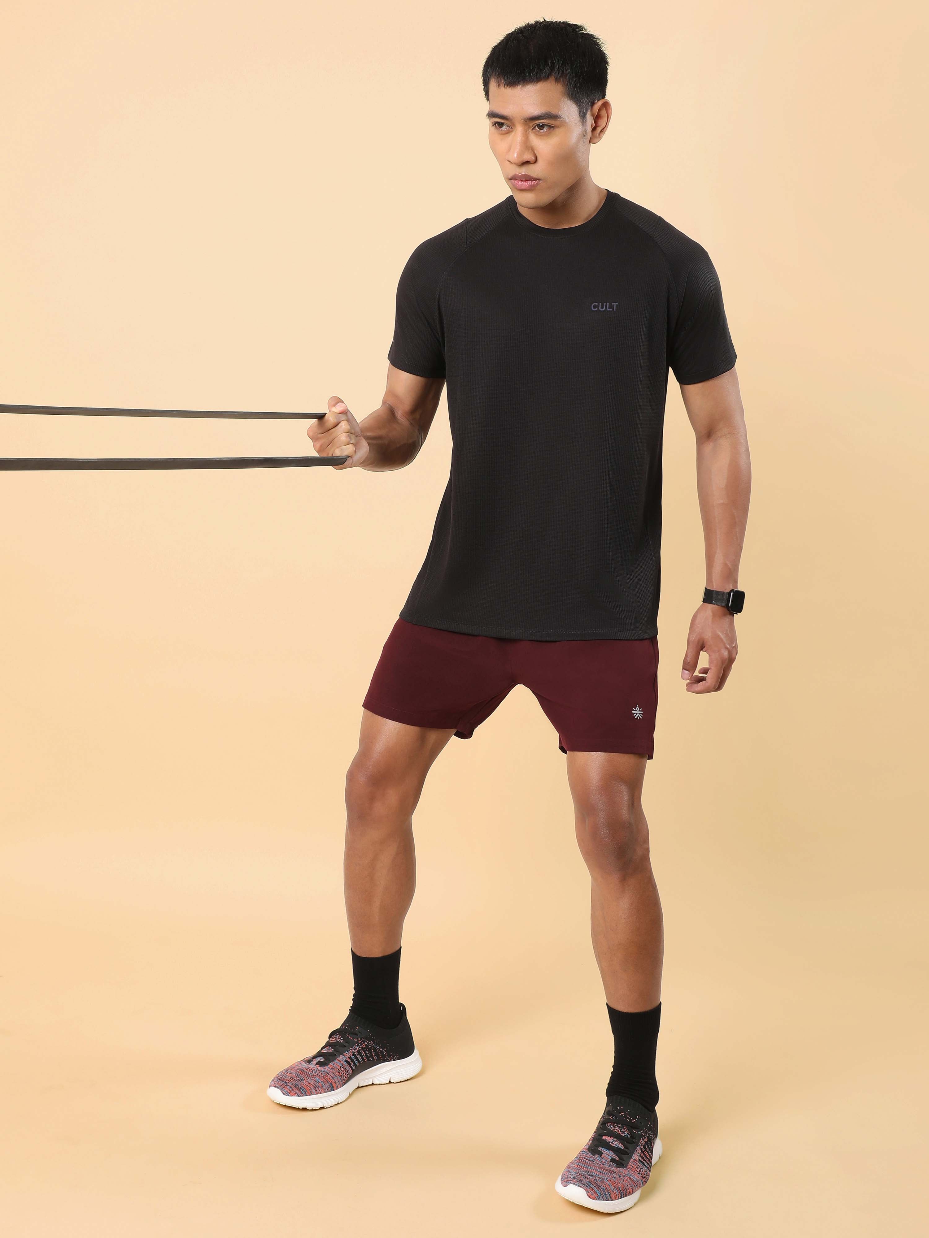 Men's Black Training All Form T-shirt