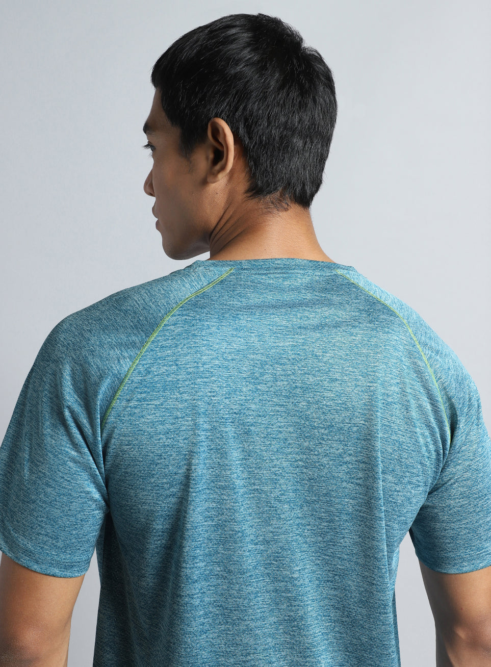 Men's Blue Training Sculpted T-shirt