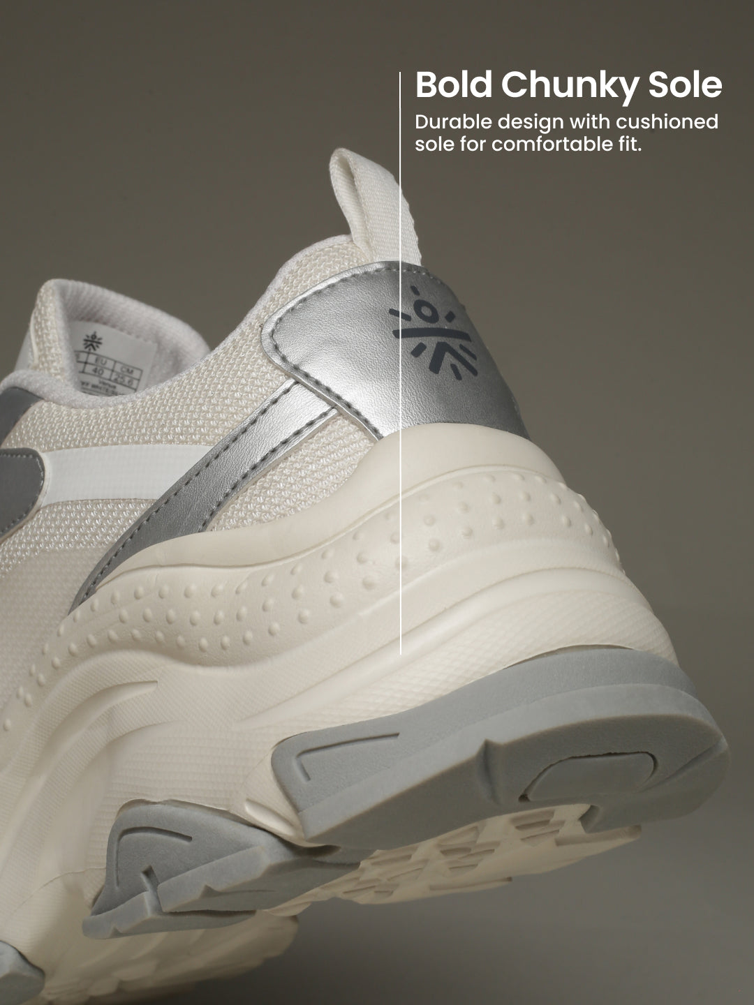 cult Women's Venus Sneakers - Off White/Silver