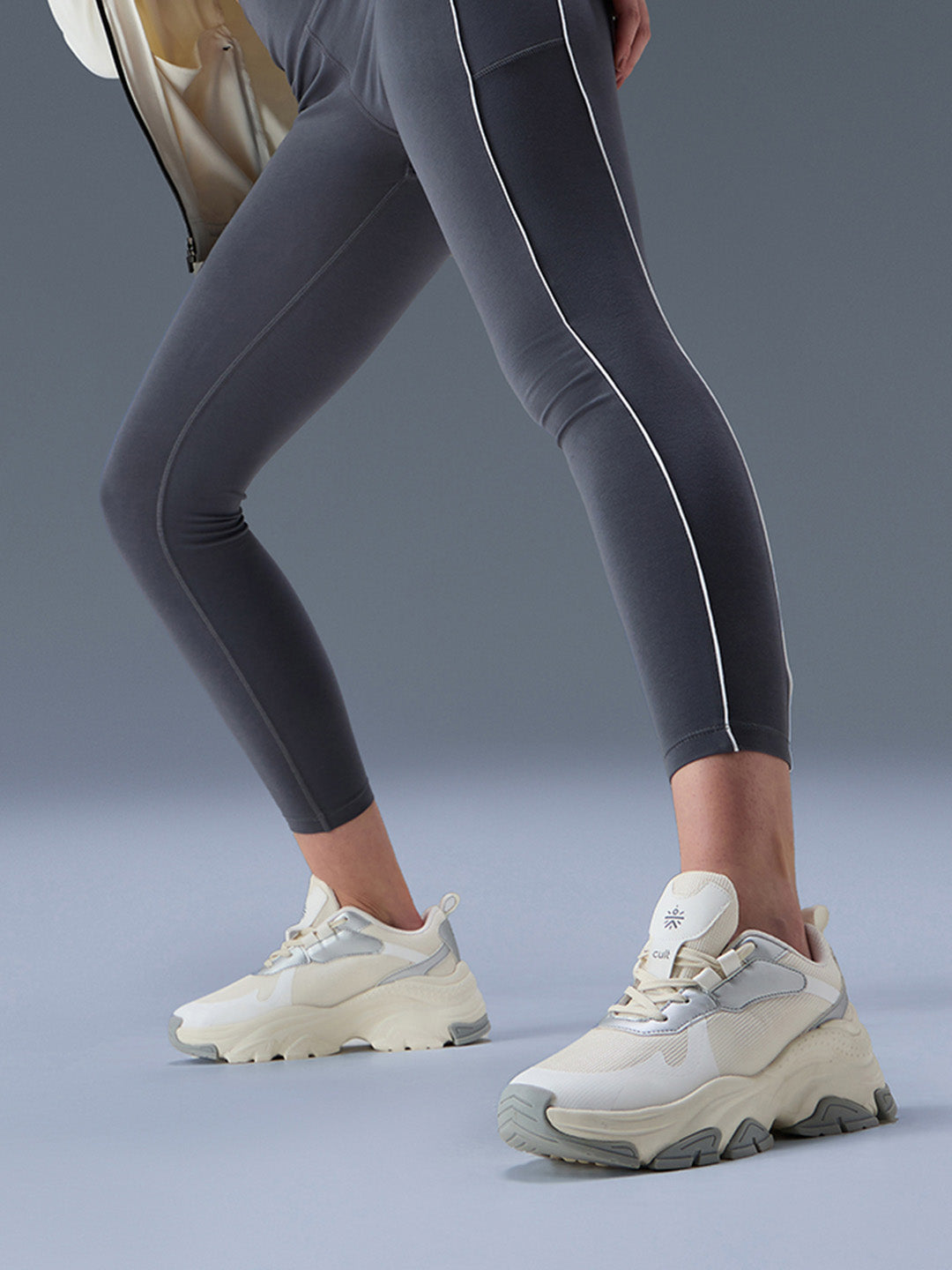 cult Women's Venus Sneakers - Off White/Silver