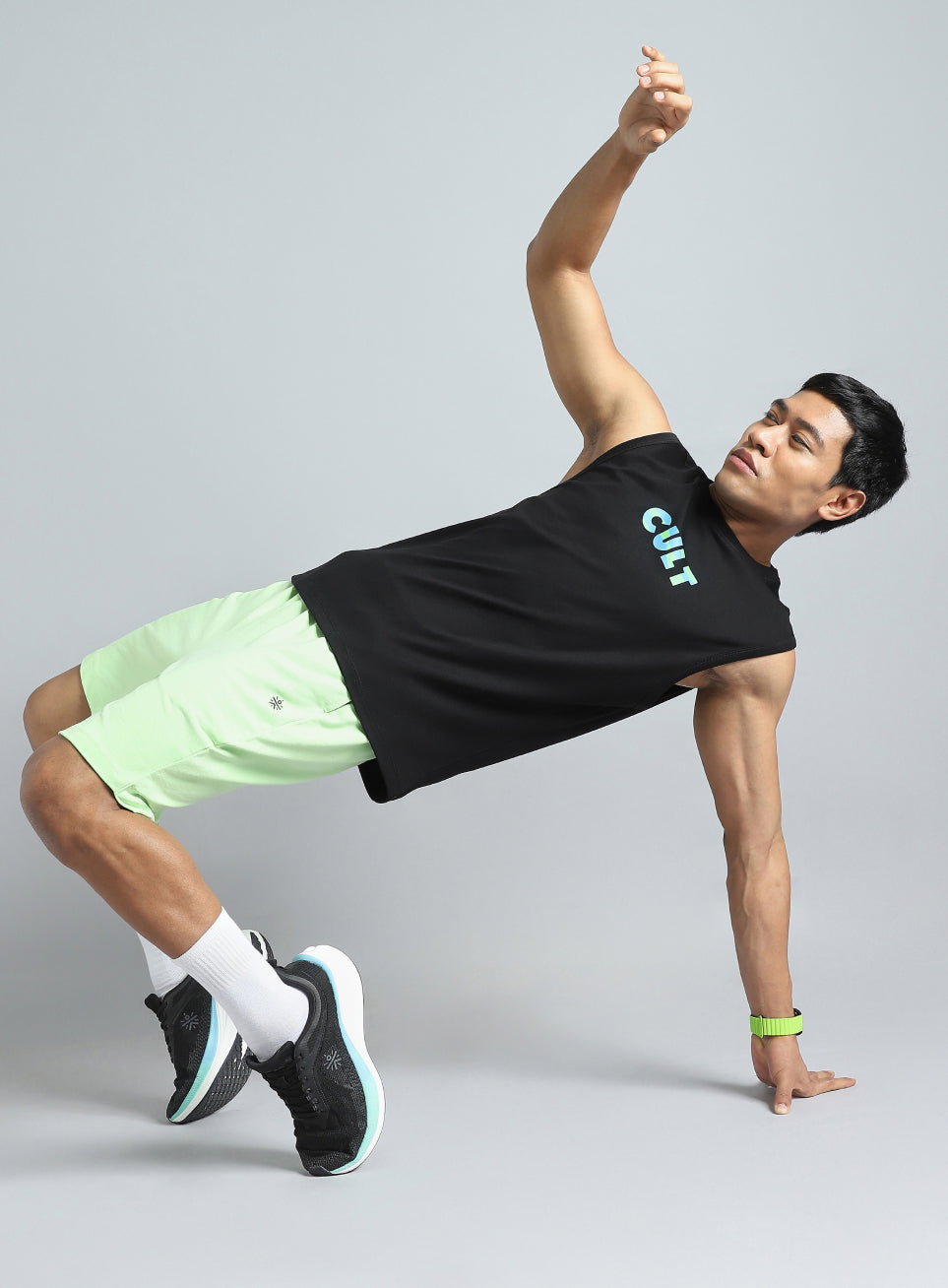 Men's Black Dance Brand Carrier Tank