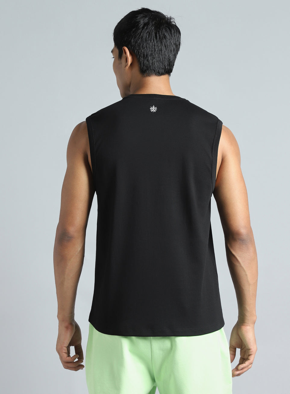 Men's Black Dance Brand Carrier Tank
