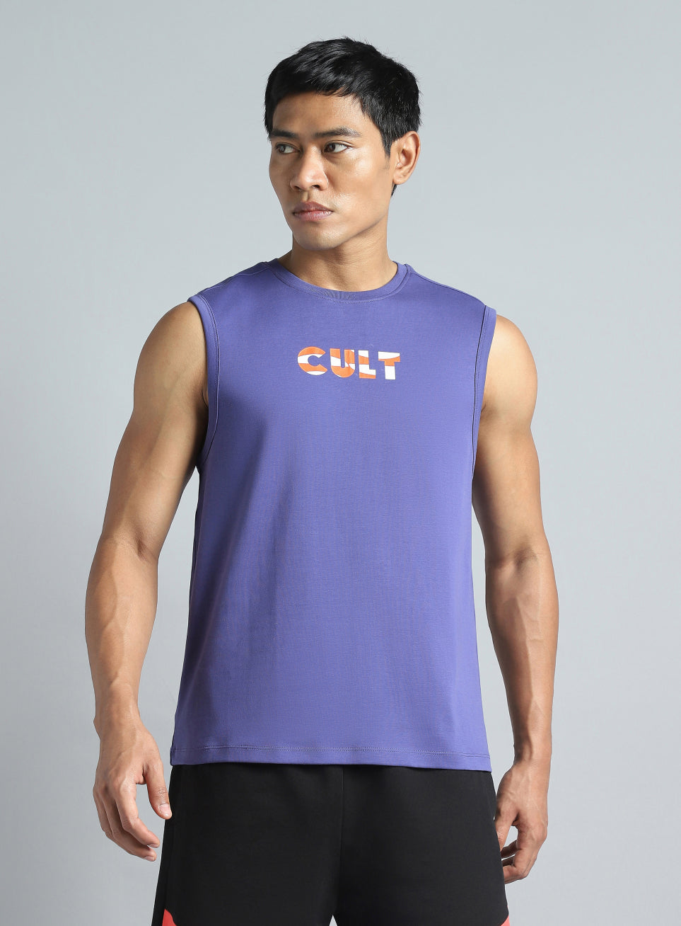 Men's Navy Dance Brand Carrier Tank