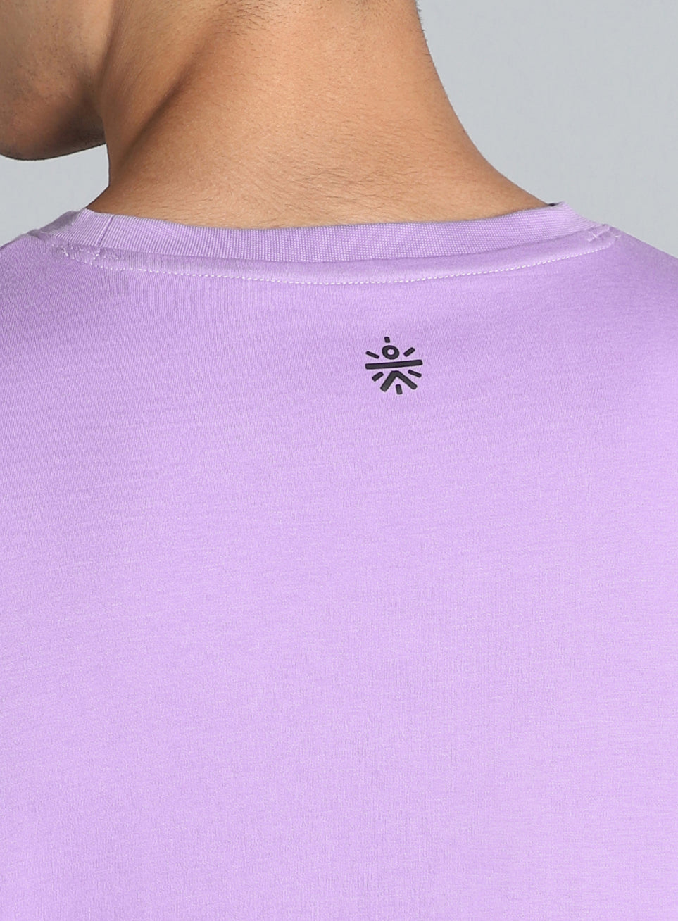 Men's Purple Dance off Colourblock T-shirt