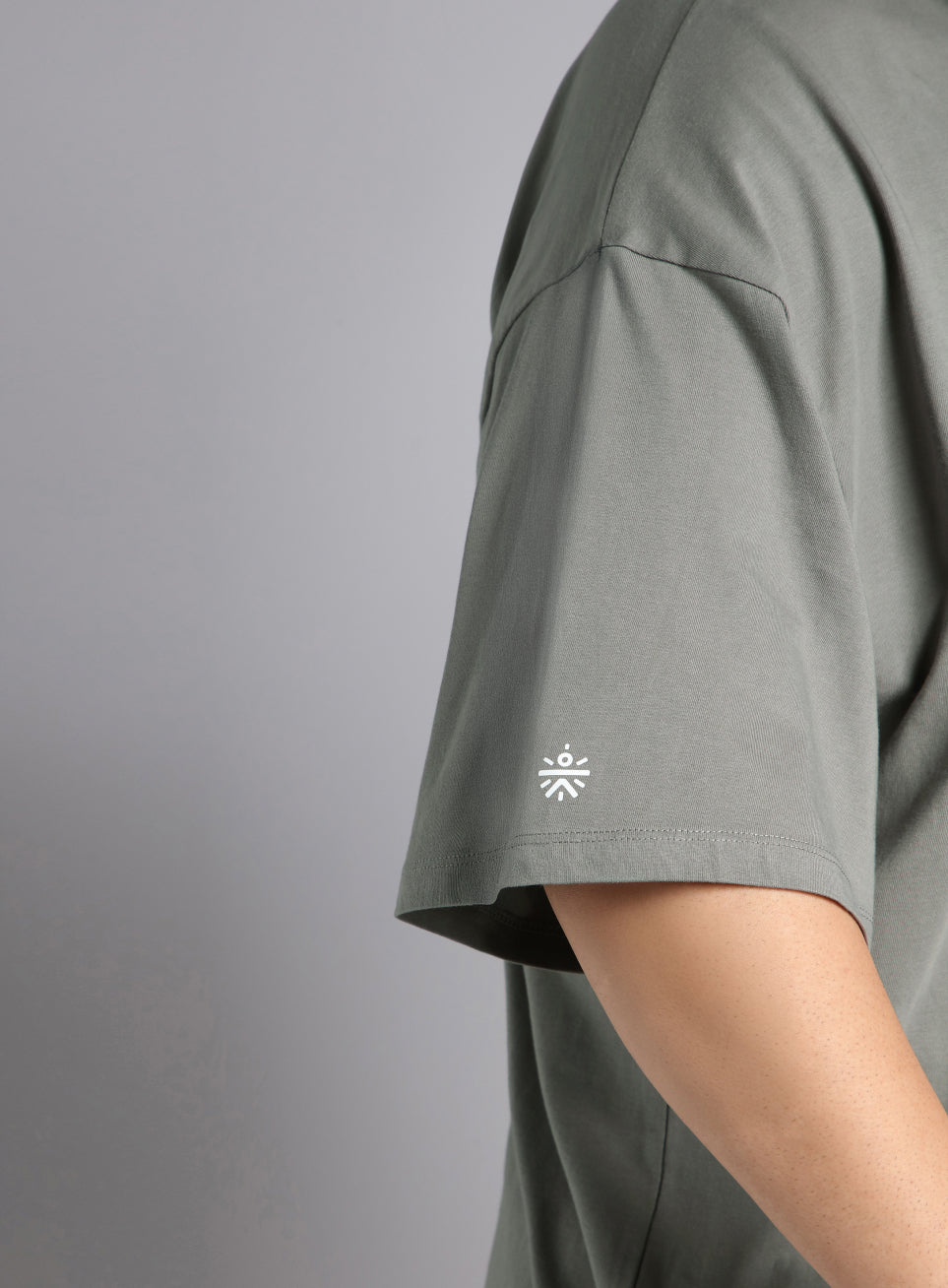 Men's Dark Grey One More Rep Graphic Plus Size Oversized fit T-shirt