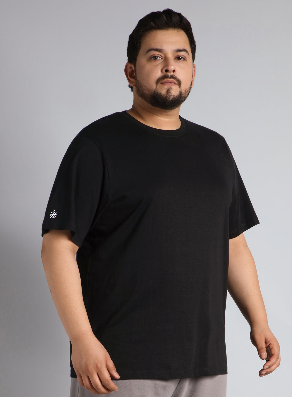 Men's Cult Essential Cotton Plus Size Pack of 2 Regular fit T-shirt