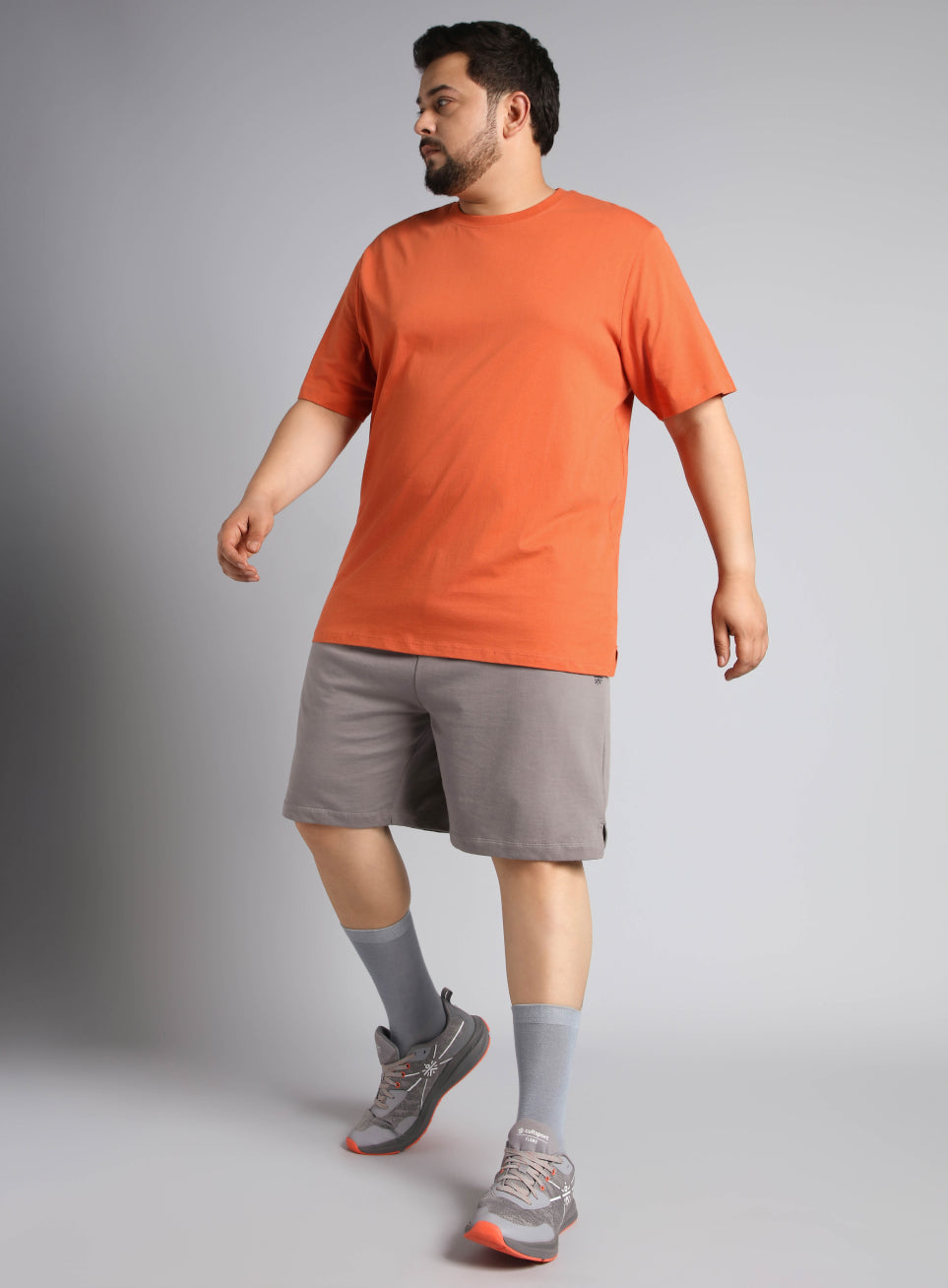 Men's Cult Essential Cotton Plus Size Pack of 2 Regular fit T-shirt