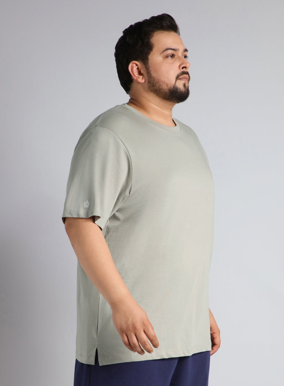 Men's Cult Essential Cotton Plus Size Pack of 2 Regular fit T-shirt