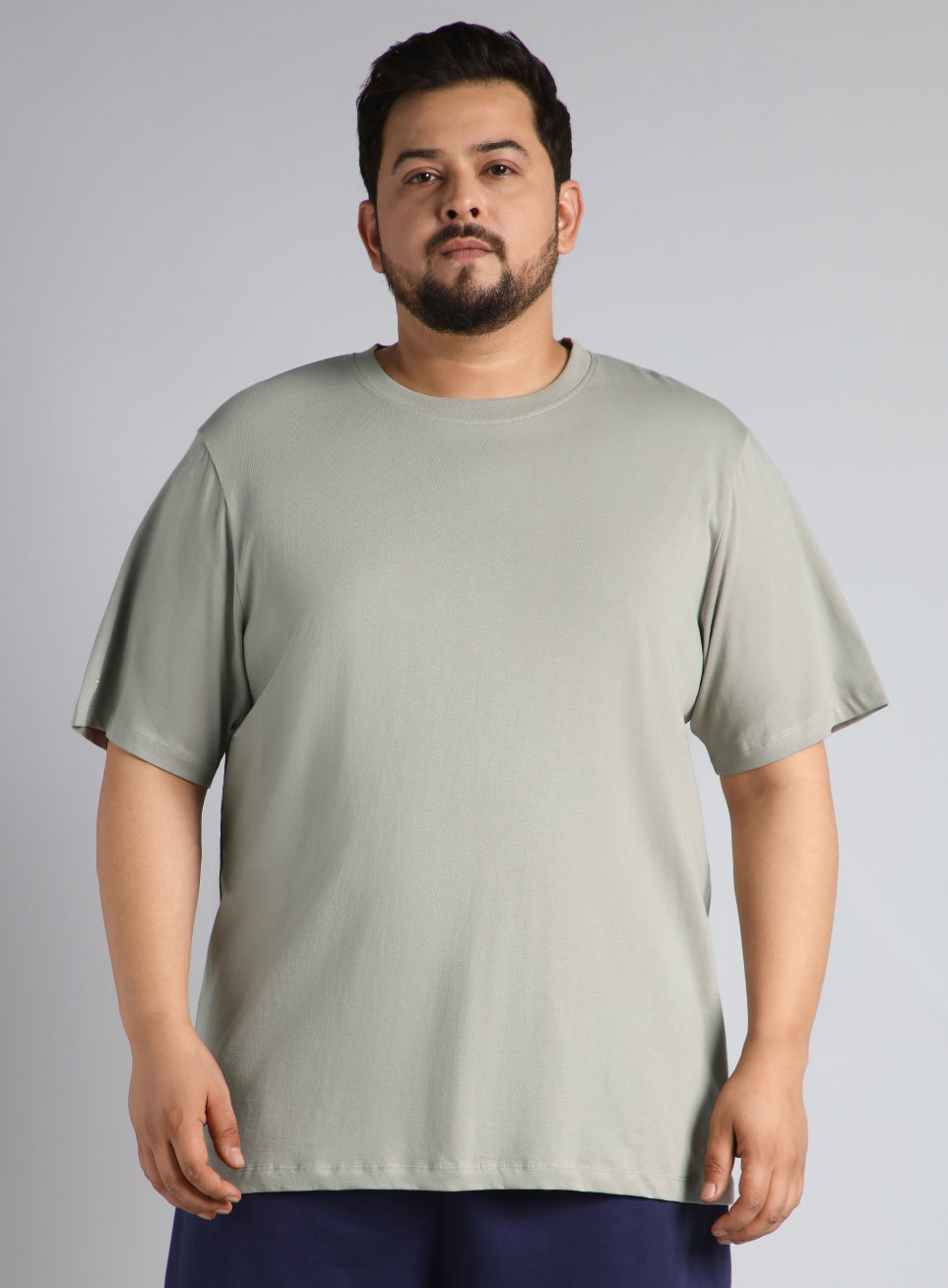 Men's Cult Essential Cotton Plus Size Pack of 2 Regular fit T-shirt