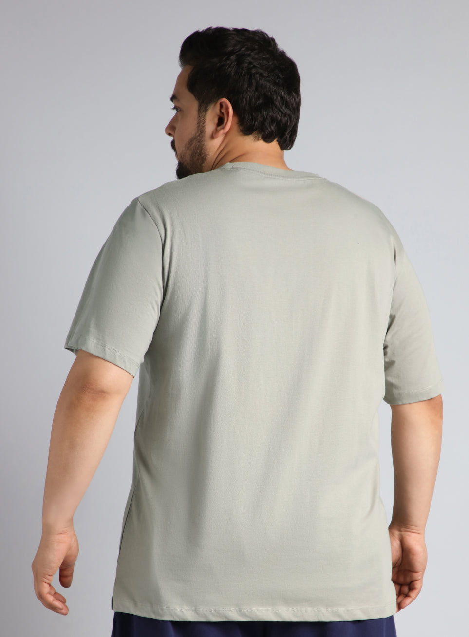 Men's Cult Essential Cotton Plus Size Pack of 2 Regular fit T-shirt