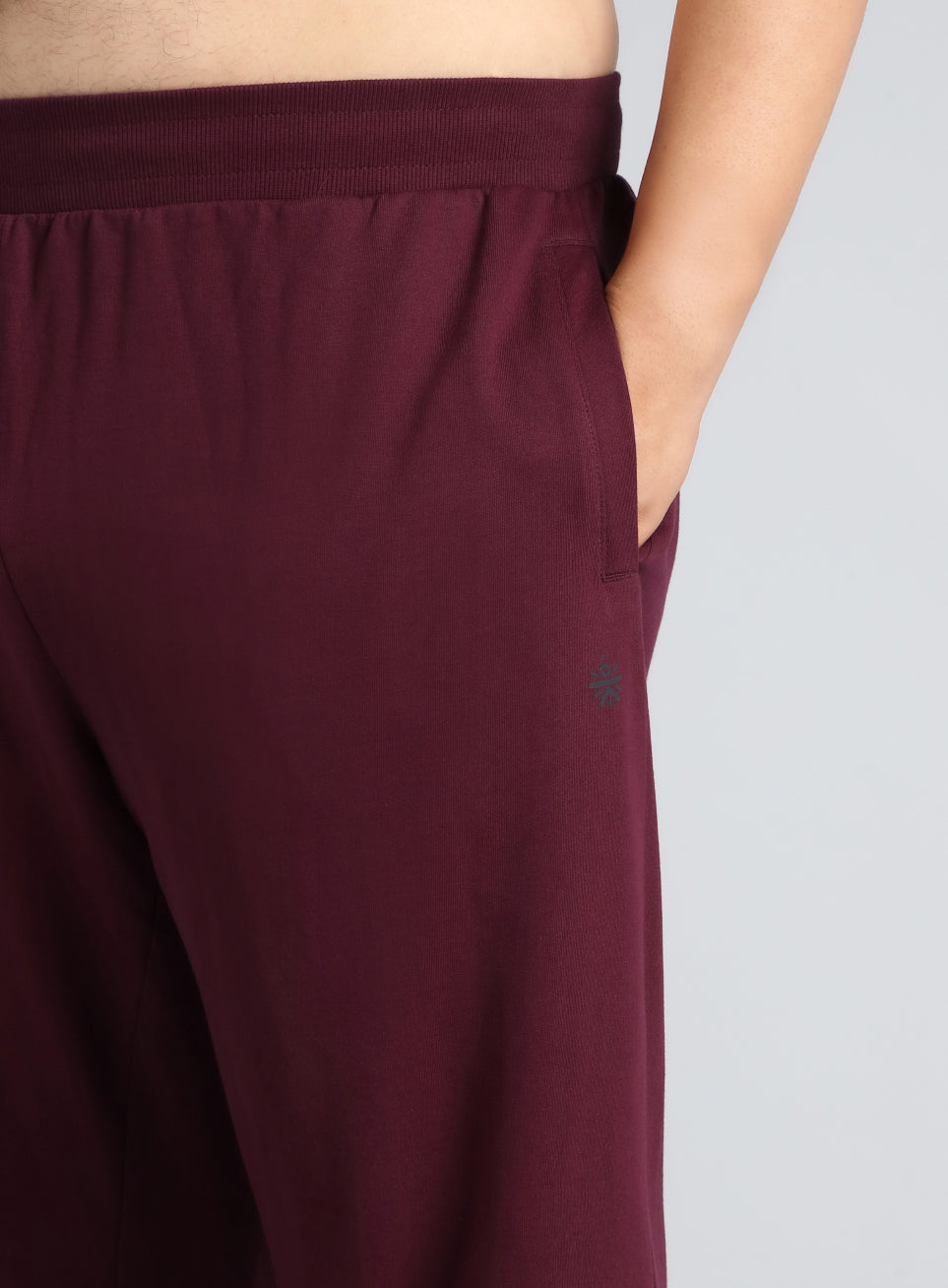 Men's Maroon Plus Size Training Essential Joggers