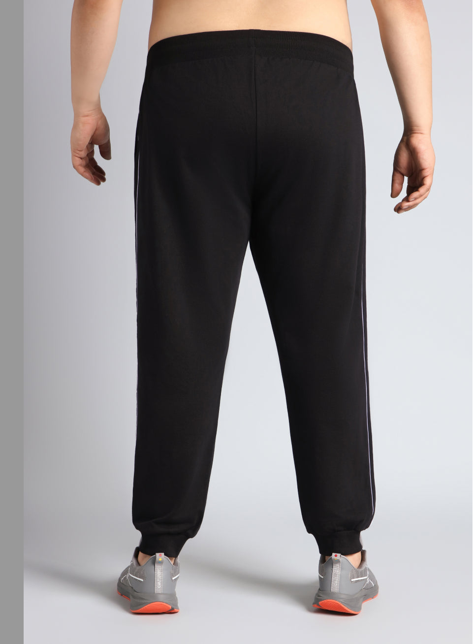Men's Black Level Up Plus Size Joggers