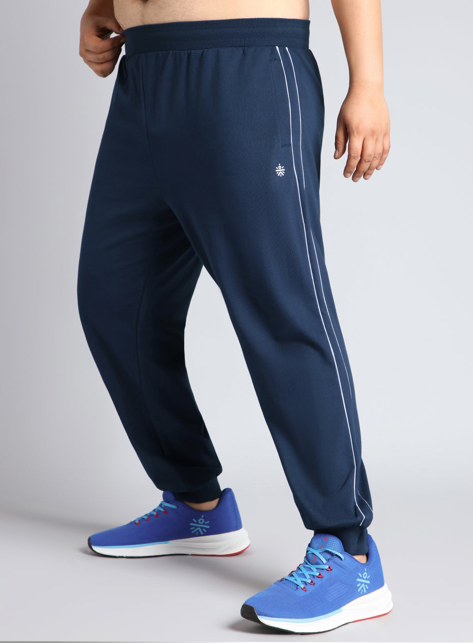 Men's Navy Level Up Plus Size Joggers