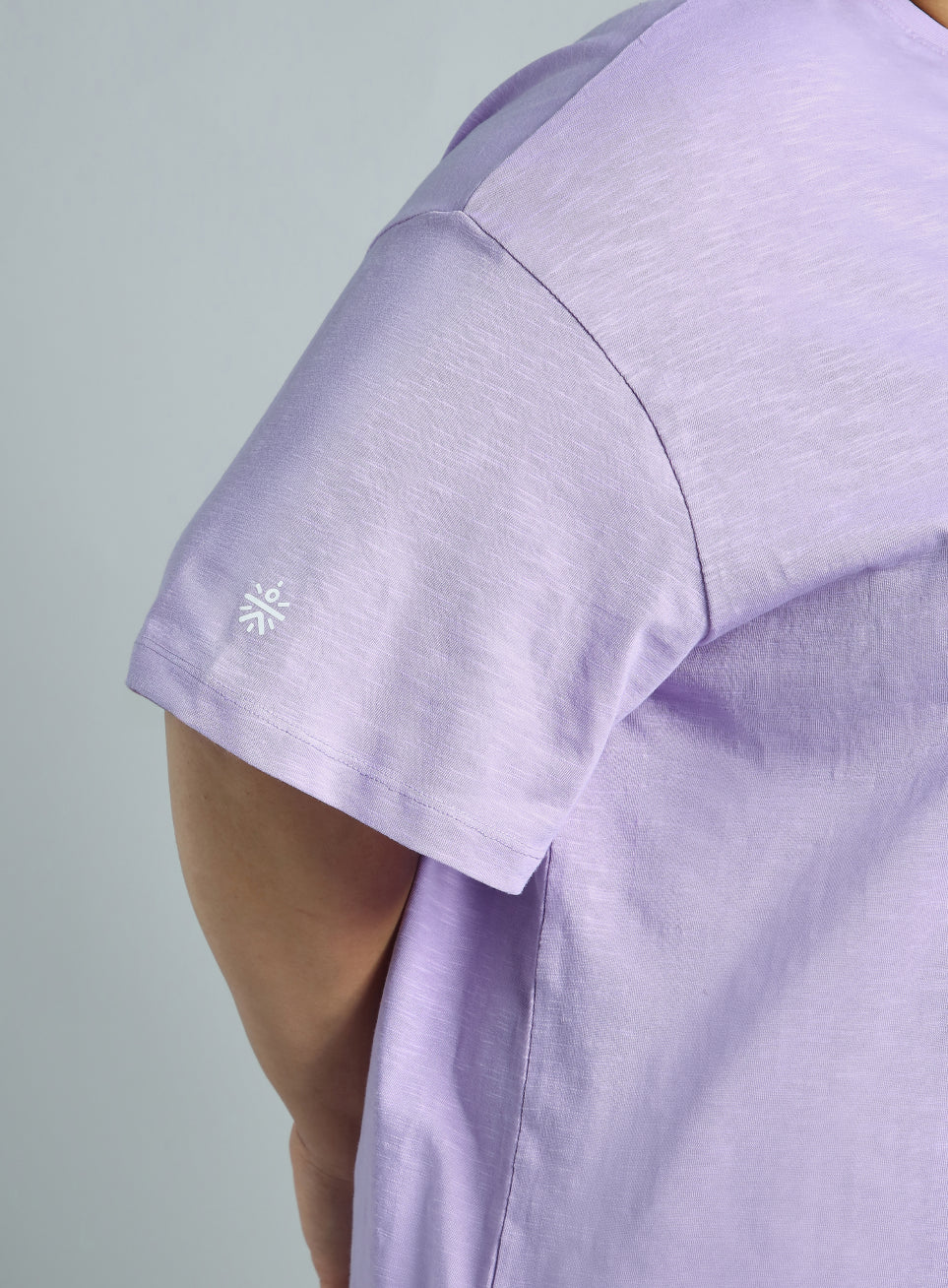 Women's Pink Sports Club Plus Size Oversized Fit T-shirt