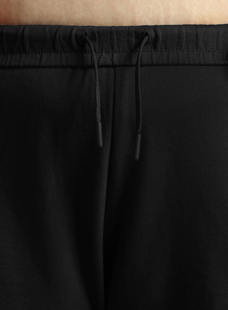 Women's Black Plus Size Everyday Essential Cotton Shorts