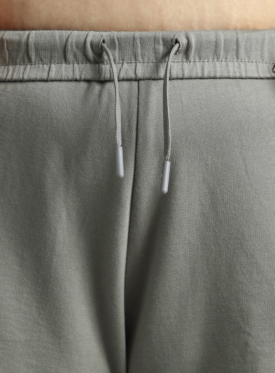 Women's Dark Grey Plus Size Everyday Essential Cotton Shorts