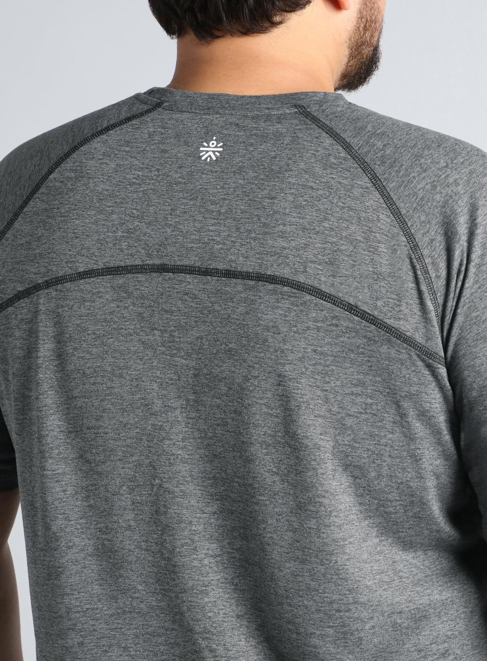 Men's Black Flex Plus Size COMFORtech Regular fit T-shirt