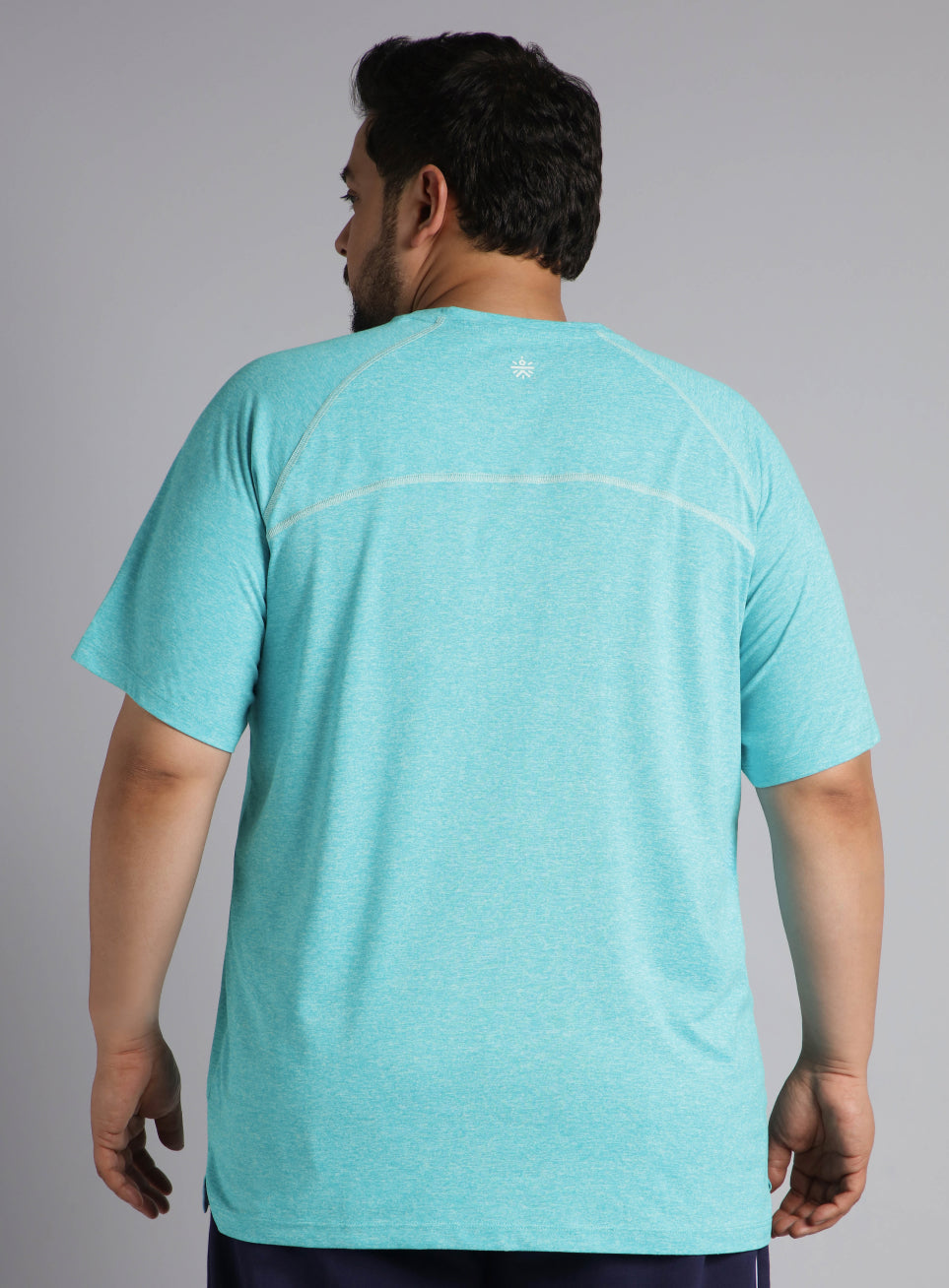 Men's Blue Flex Plus Size COMFORtech Regular fit T-shirt