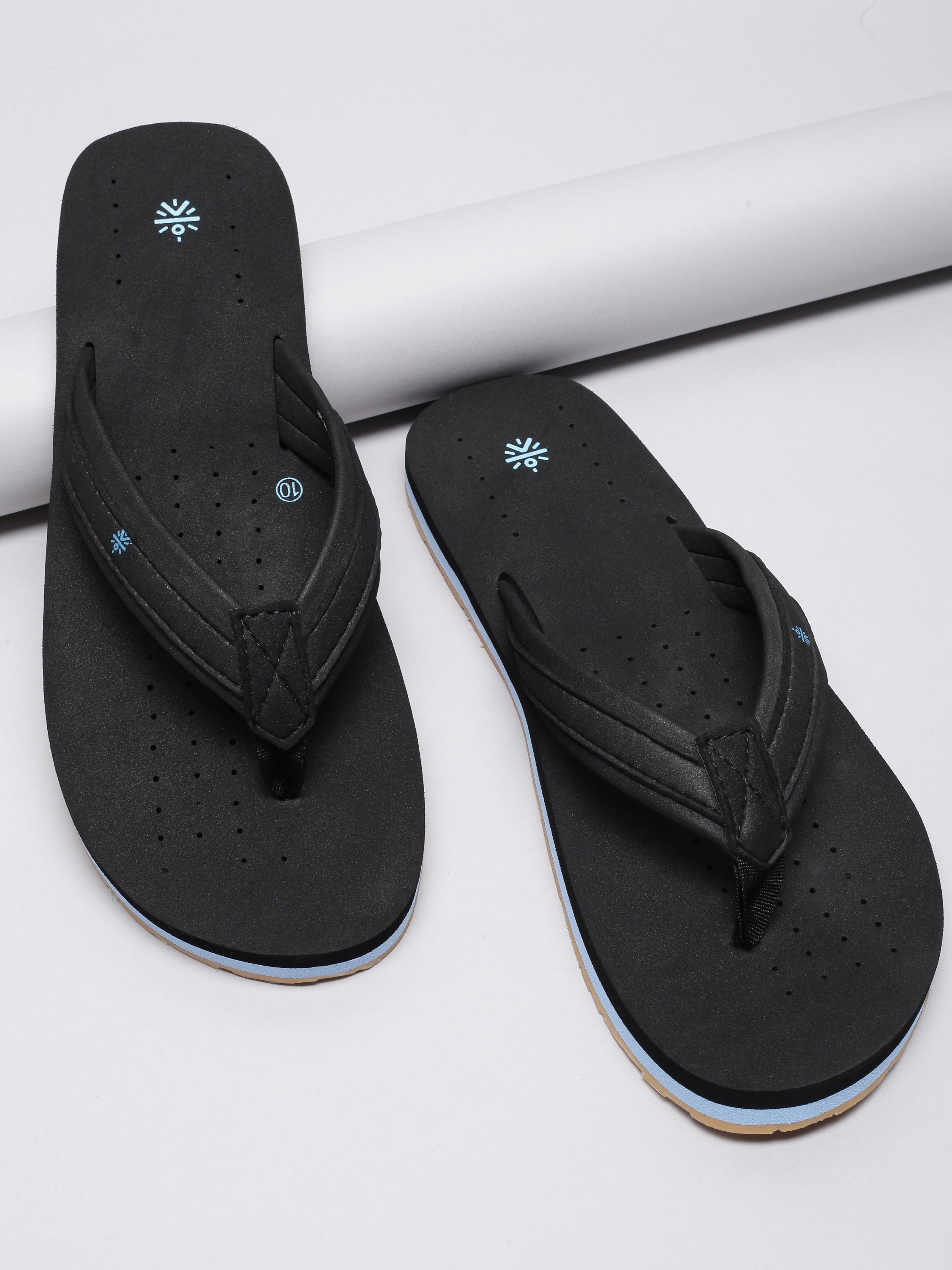cult Men's Breez Flip Flops - Black