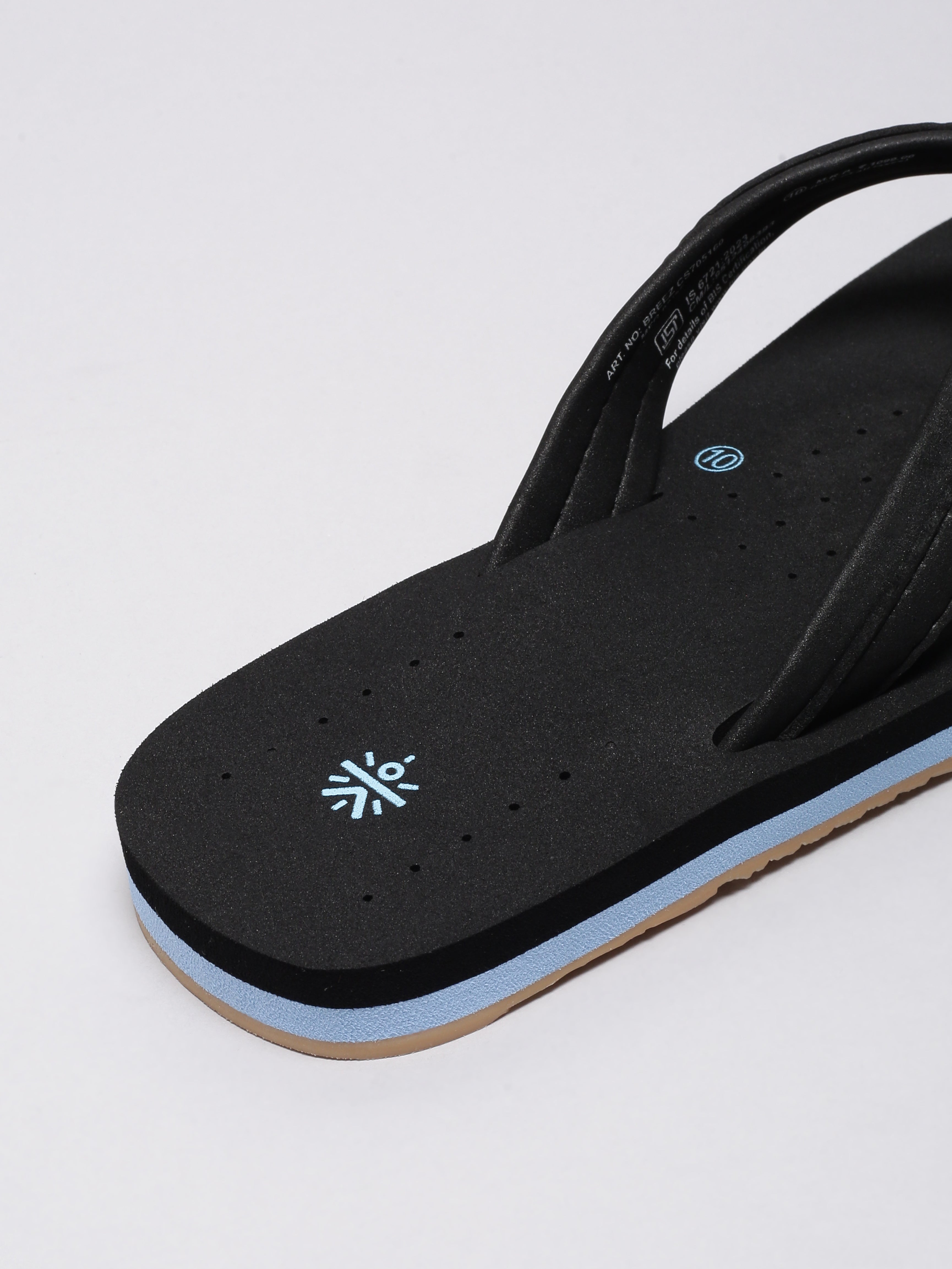 cult Men's Breez Flip Flops - Black