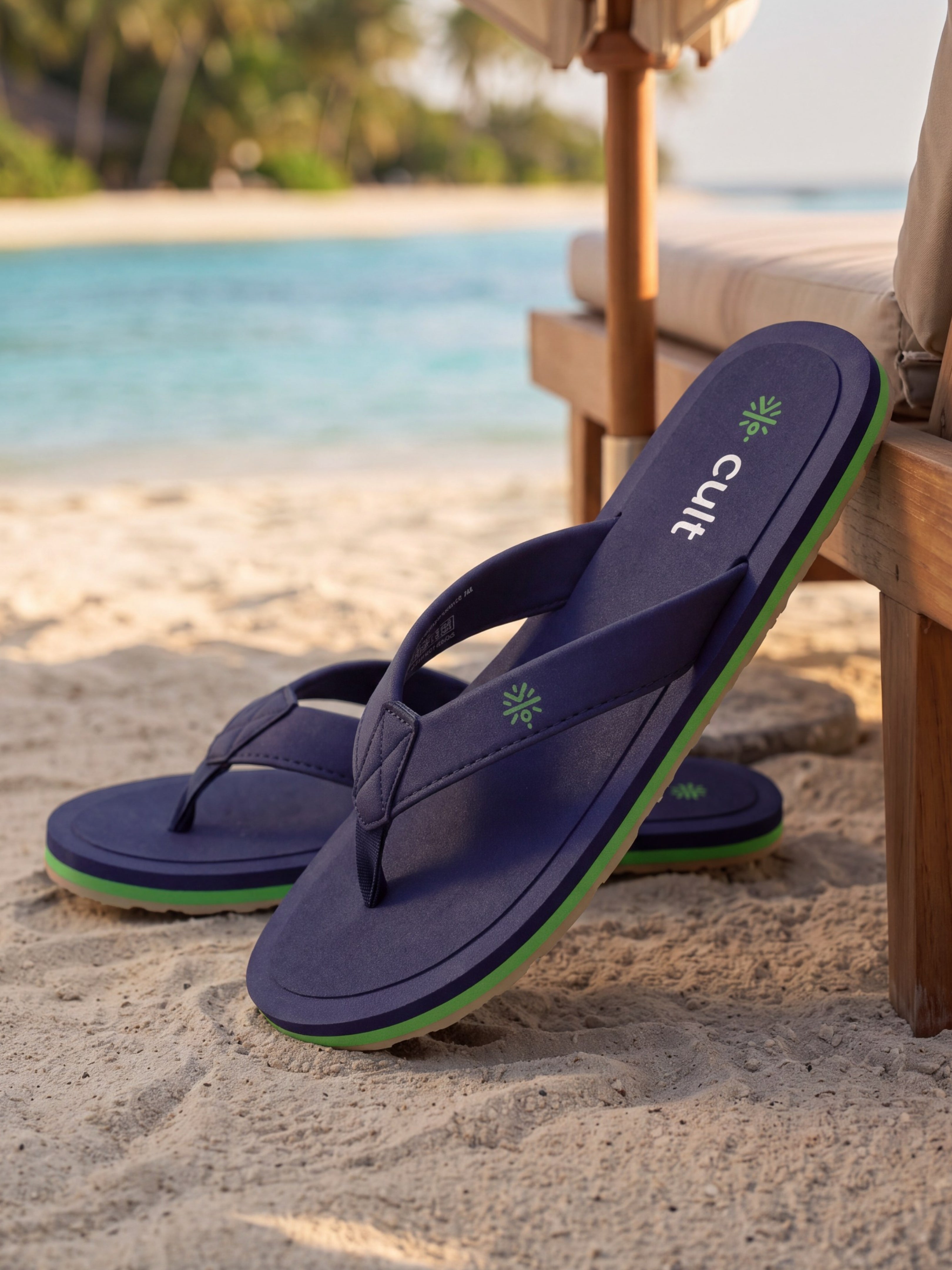 cult Men's Vetra Flip Flops - Navy