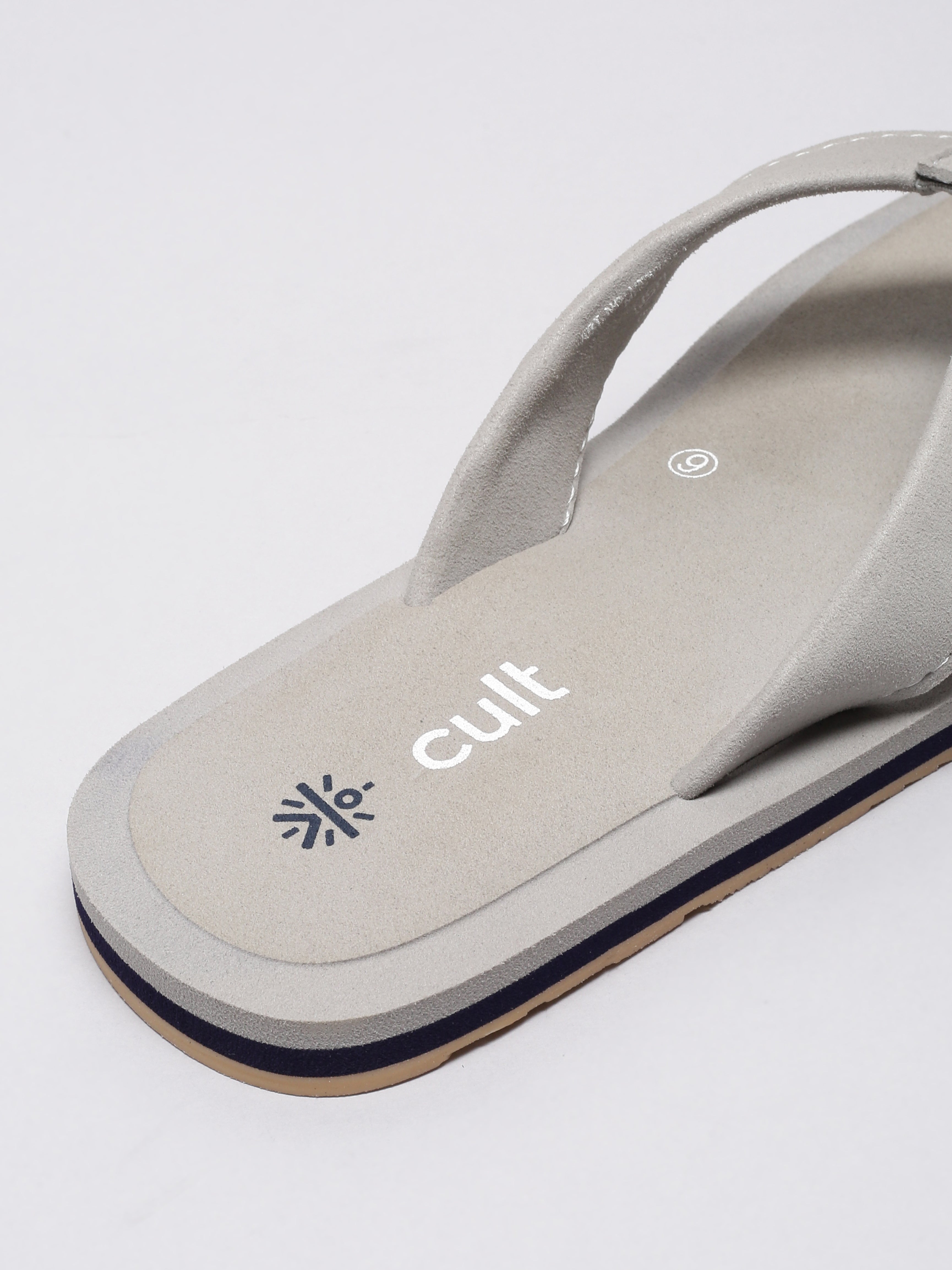 cult Men's Vetra Flip Flops - Grey