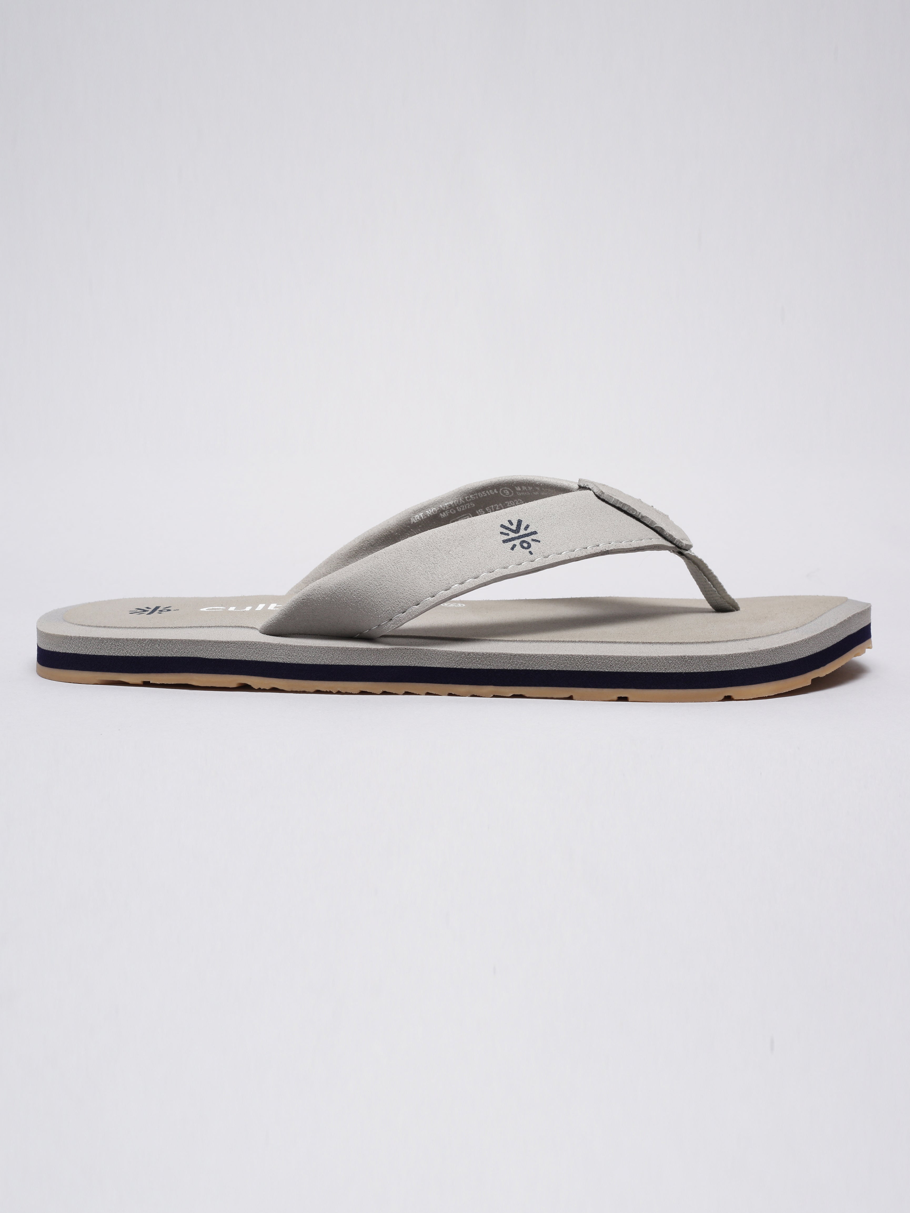 cult Men's Vetra Flip Flops - Grey