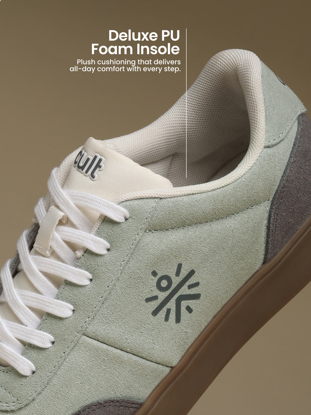 cult Men's Tauros Sneakers - L.Grey/D.Grey