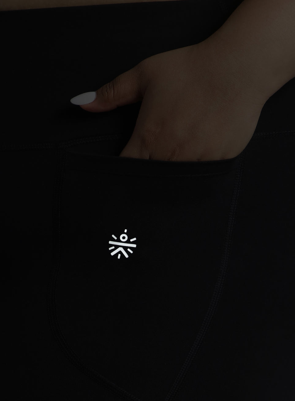 Women's Black Training Essential Plus Size Tights