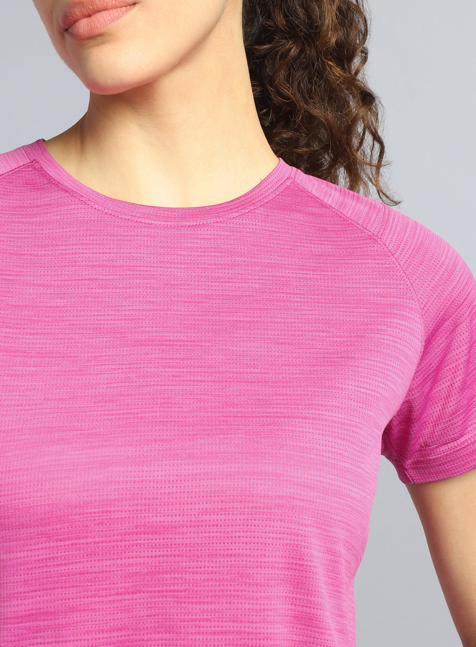 Women's Pink Training Elevate Sculpt T-shirt