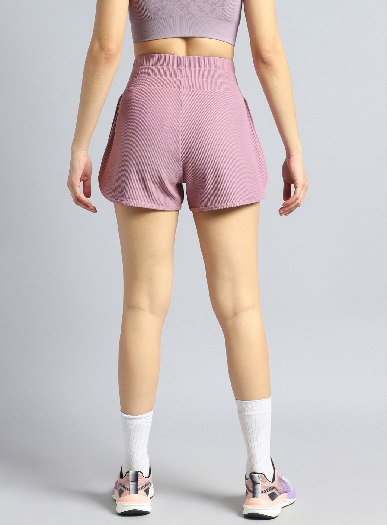 Women's Lavender Training Sculpted Shorts
