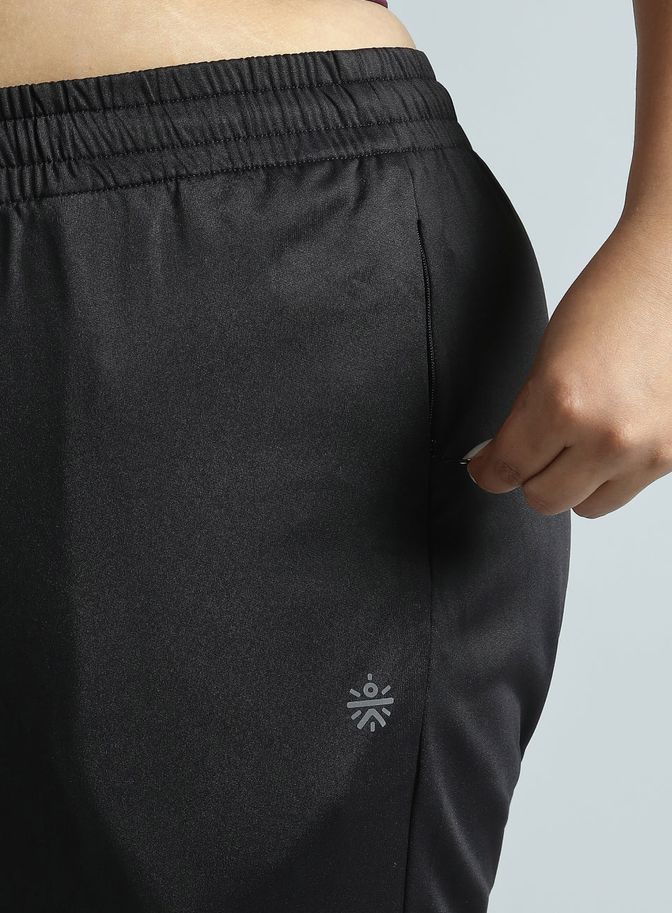 Women's Black Plus Size Everyday Essential Cotton Joggers