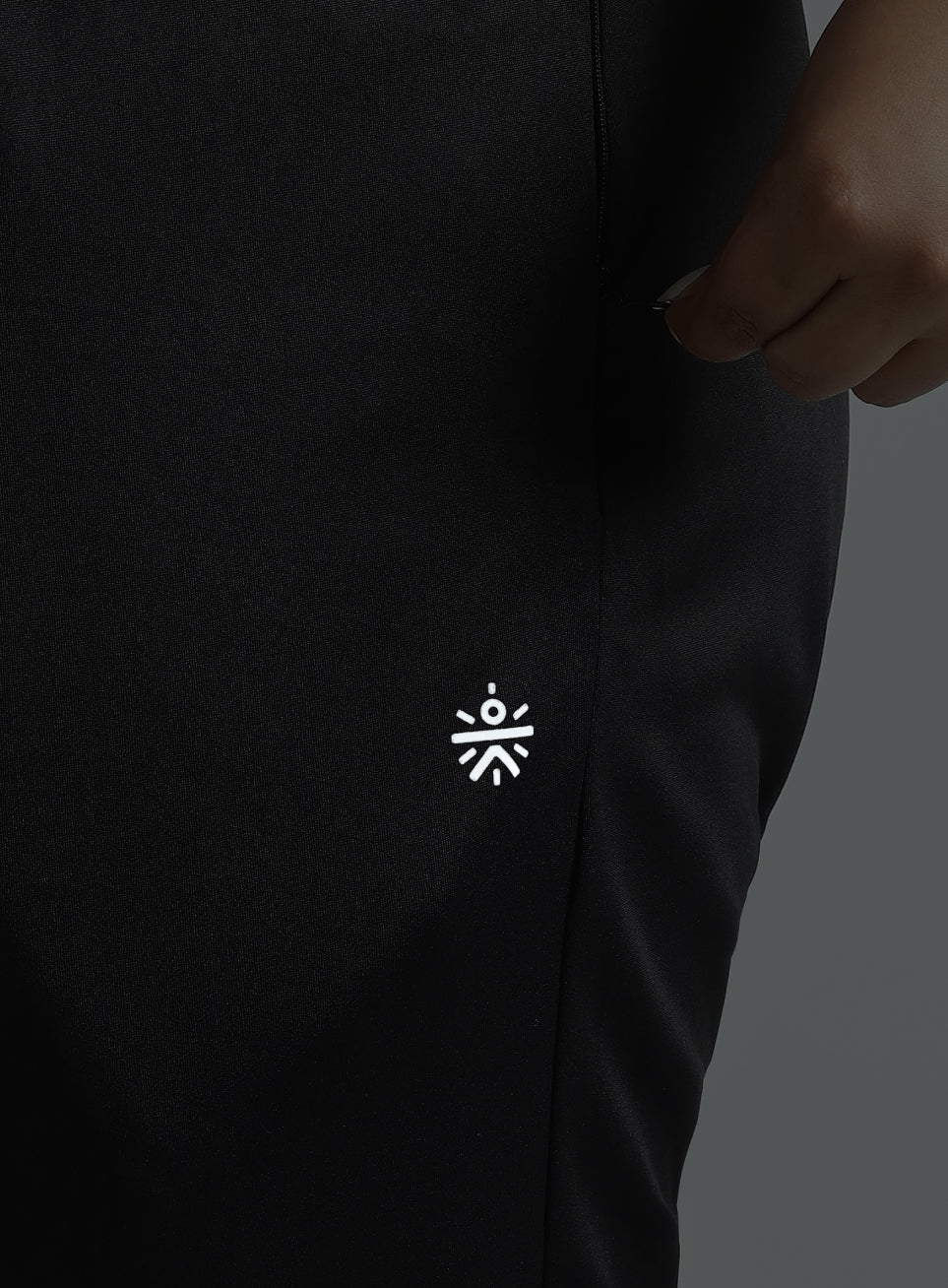 Women's Black Plus Size Everyday Essential Cotton Joggers